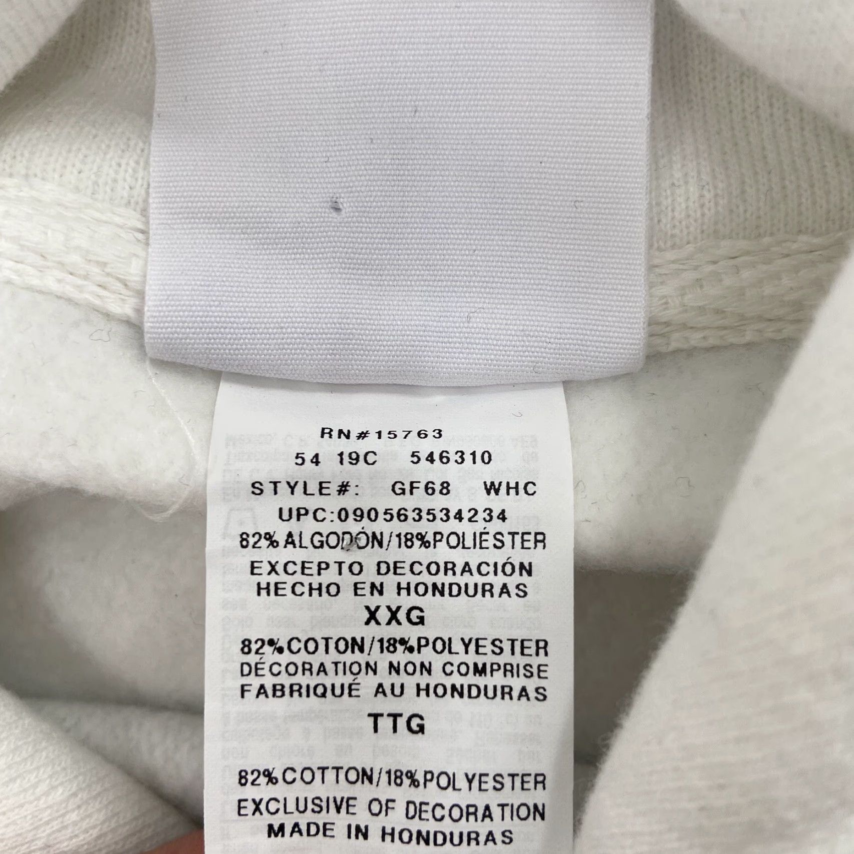 Champion Champion Reverse Weave Adult 2XL White Hoodie Graffiti Dan Logo Mens XXL Hoodie Champion White 2XL Reverse Weave Graffiti Dan Logo Mens XXL Adult Size US XXL / EU 58 / 5 - 6 Thumbnail