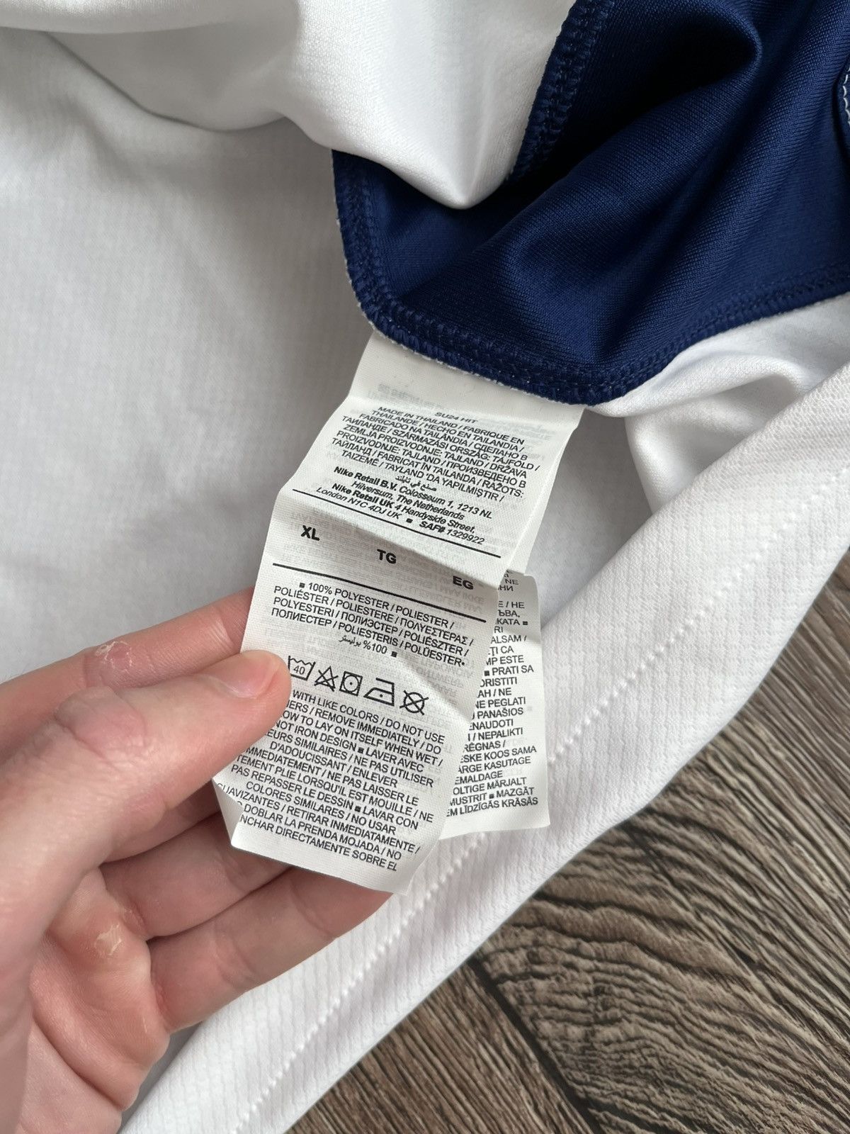 Nike Nike England Home Euro 2024 Fan Version #24 Moore Jersey Size US XL / EU 56 / 4 - 13 Thumbnail