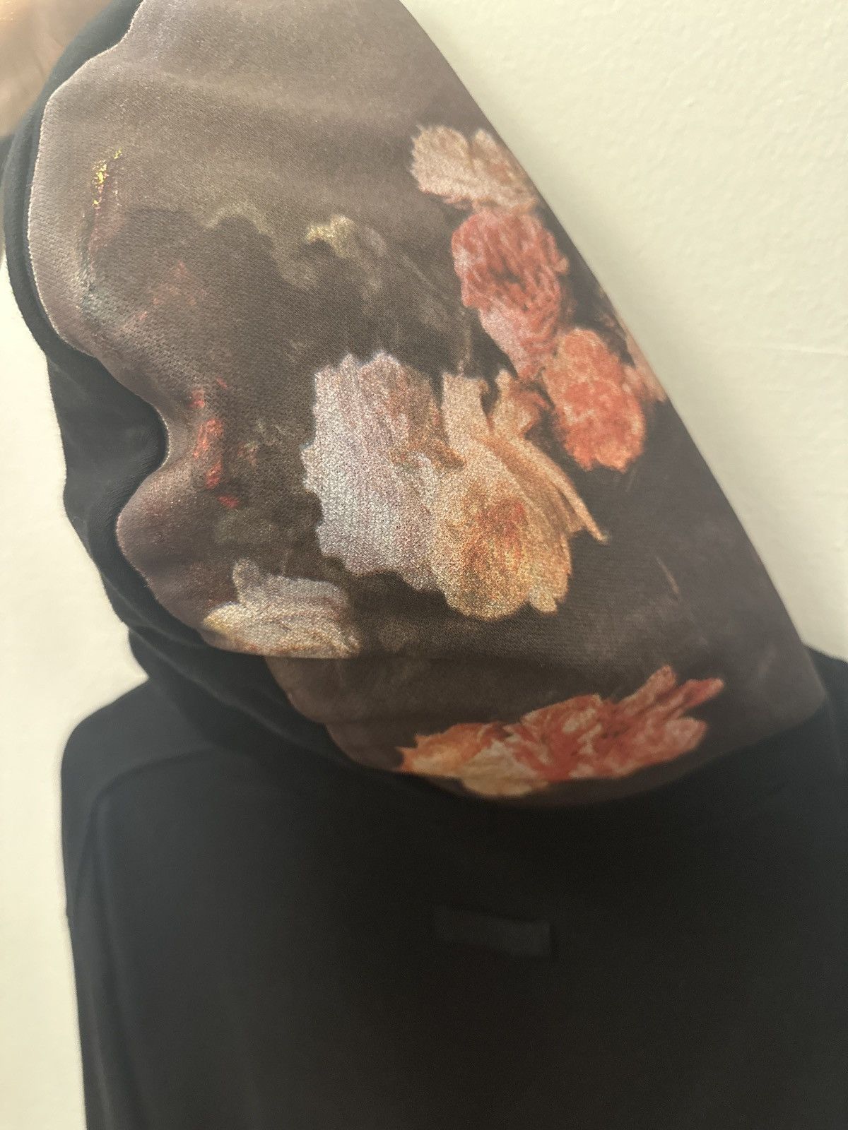 Raf Simons Raf Simons SS18 Joy Division Floral Hoodie | Grailed