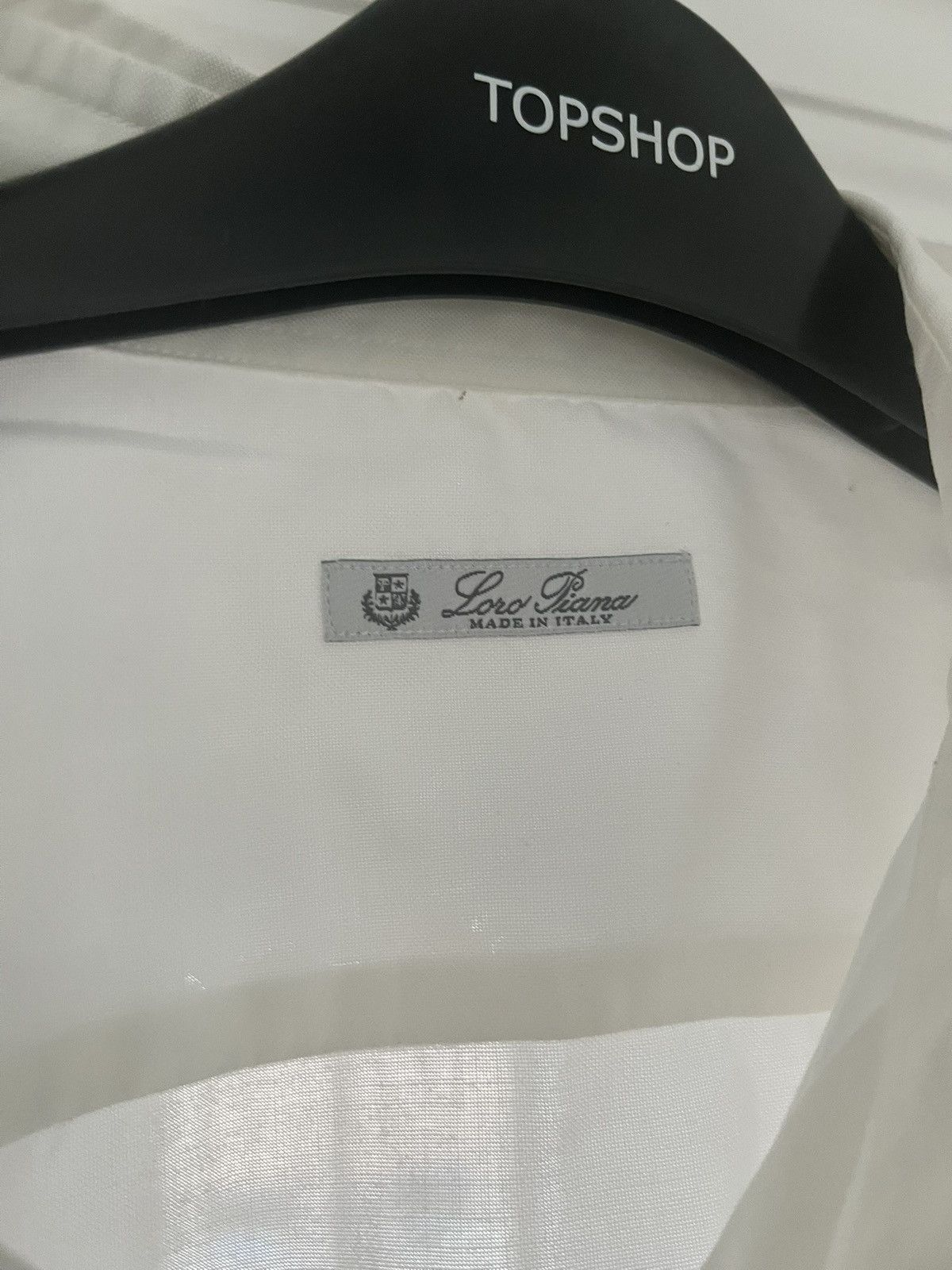 Loro Piana Loro Piana cotton white shirt size 40 15.75 Size US M / EU 48-50 / 2 - 2 Thumbnail