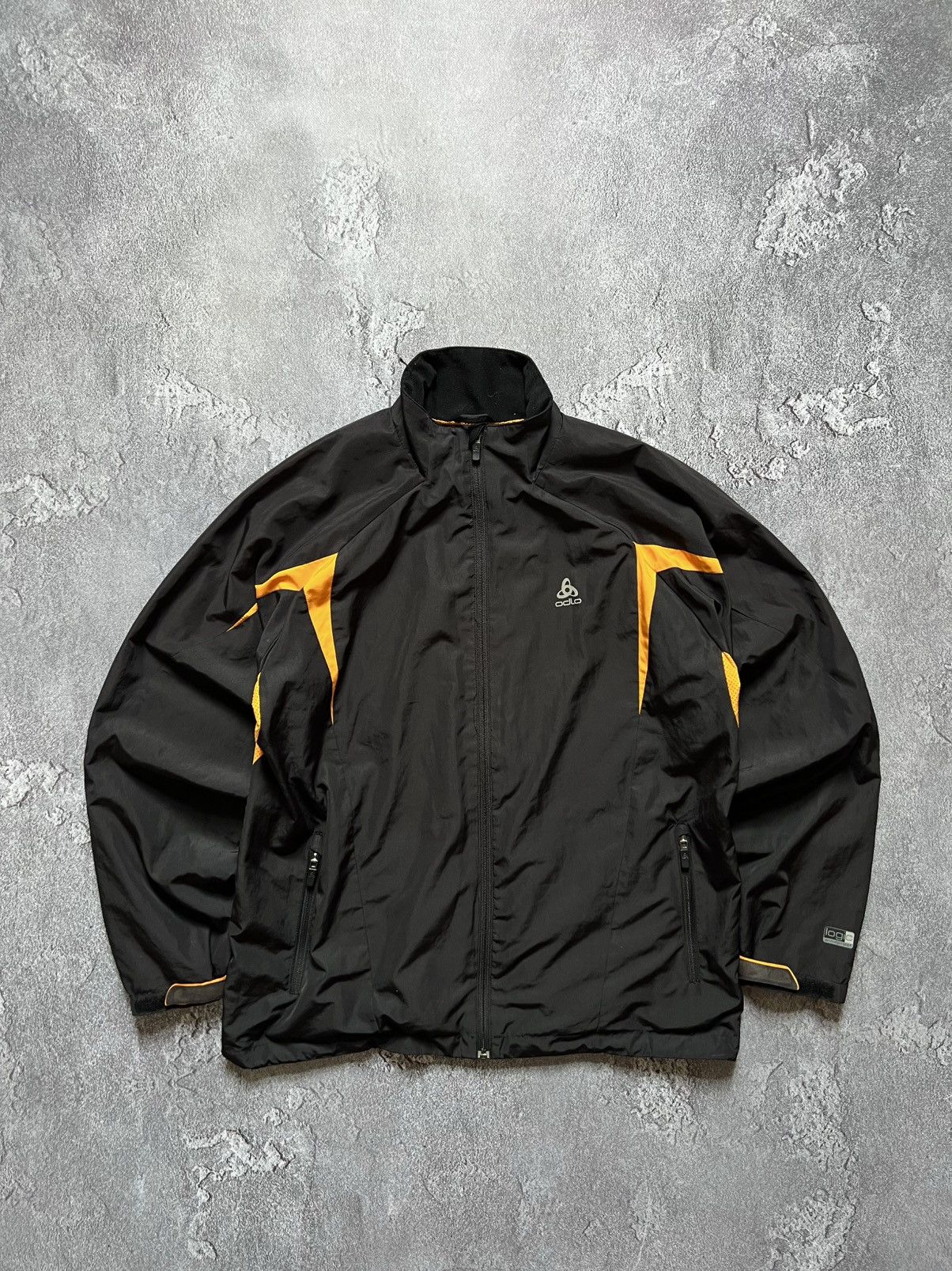 Odlo Gorpcore Odlo Nylon Jacket Windbreaker M Striped Mens M Size US M / EU 48-50 / 2 - 1 Thumbnail