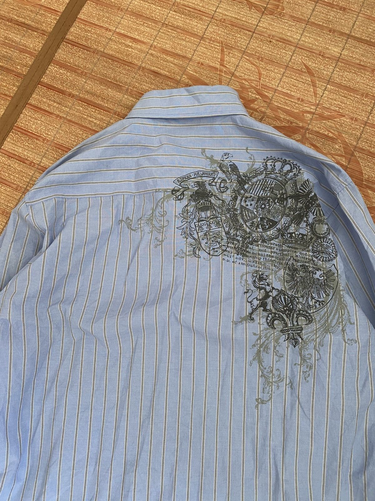 Yohji Yamamoto Japanese Button Ups Poem Dragon Styled Yohji Y3 AA0170 Size US XL / EU 56 / 4 - 3 Thumbnail