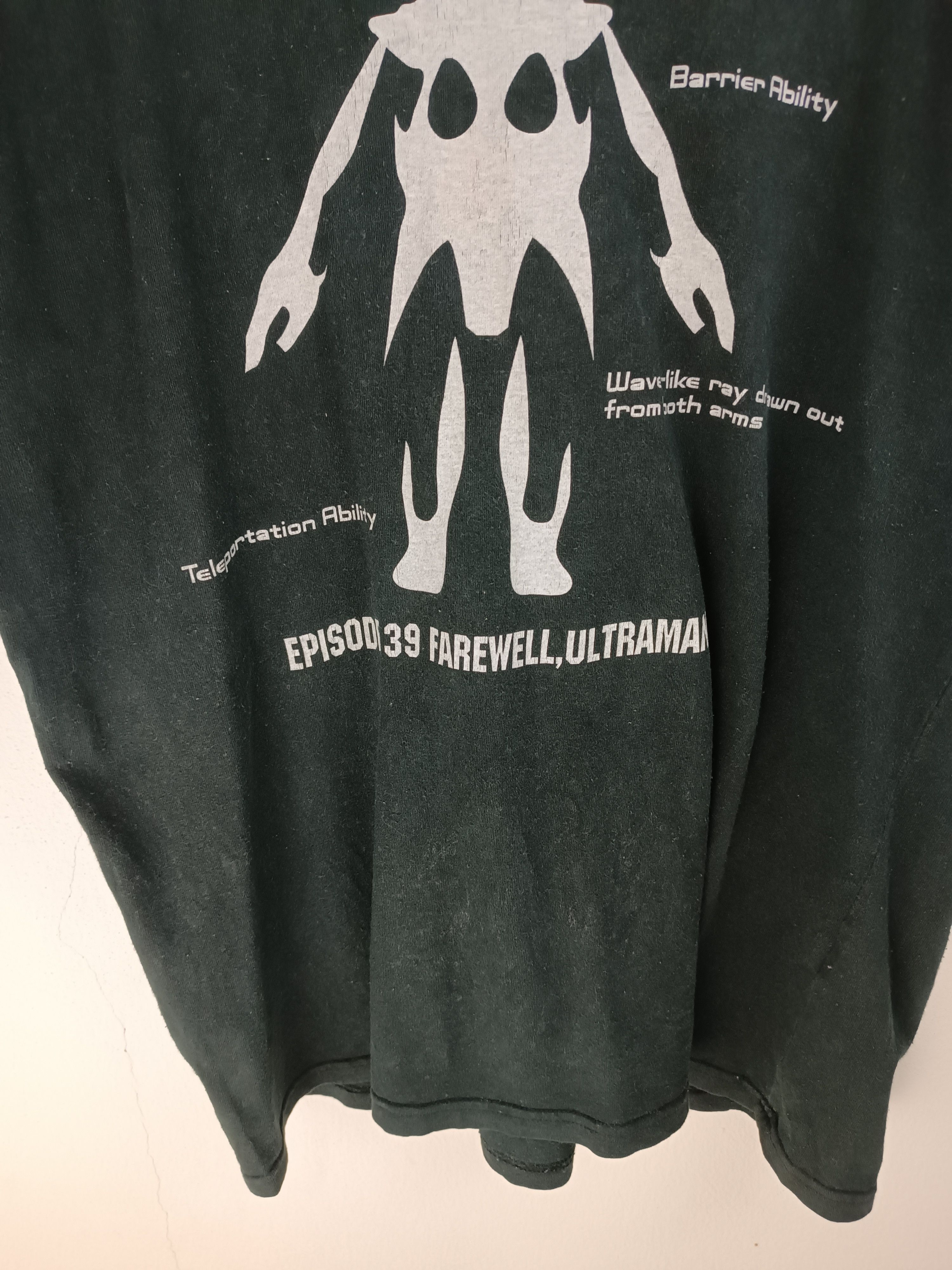 Vintage THRASH FADED VINTAGE 2000s ZETTON EP.39 FAREWELL ULTRAMAN Size US L / EU 52-54 / 3 - 6 Thumbnail