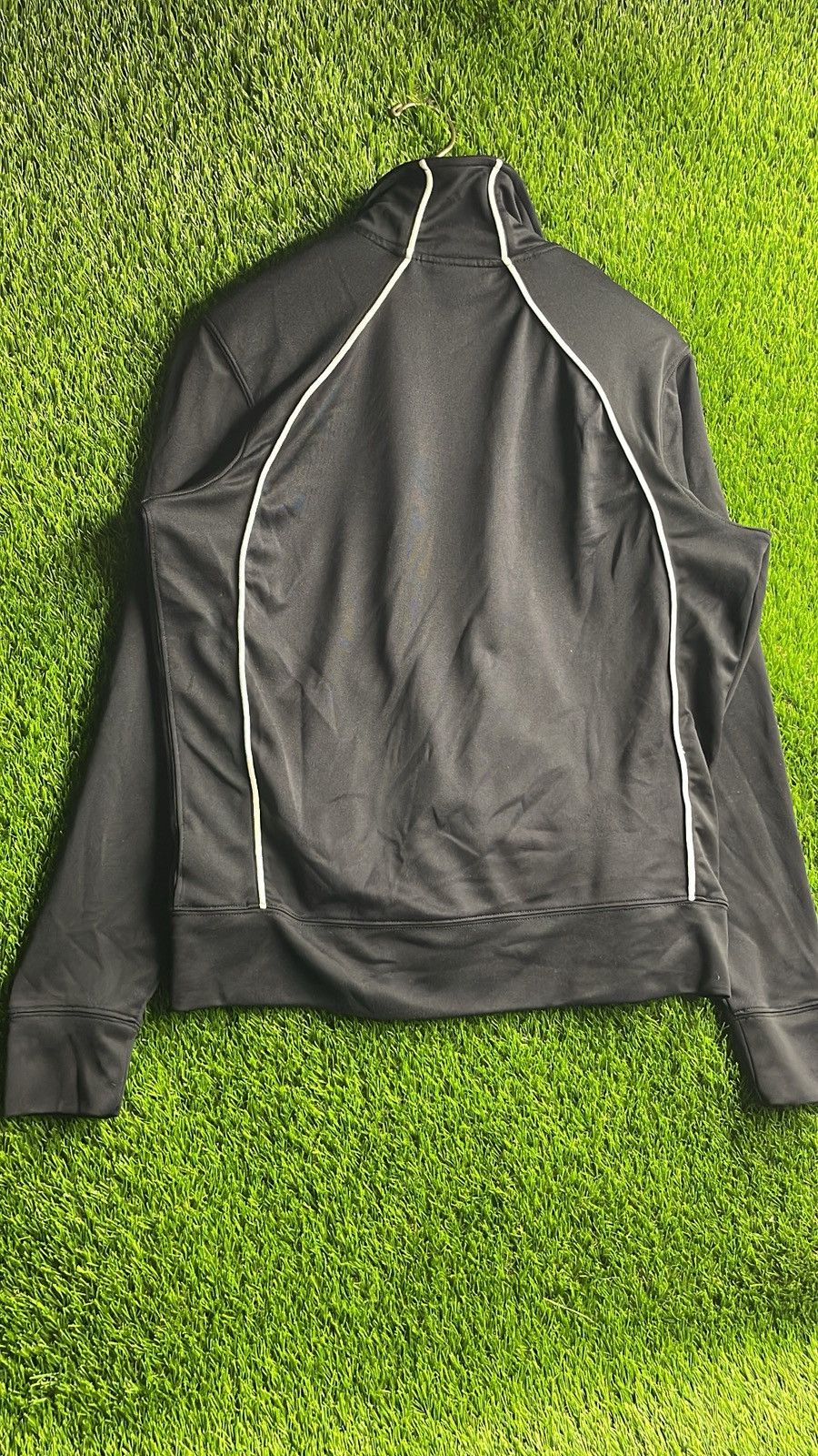 Nike Vintage y2k Nike black track jacket Size L / US 10 / IT 46 - 3 Thumbnail