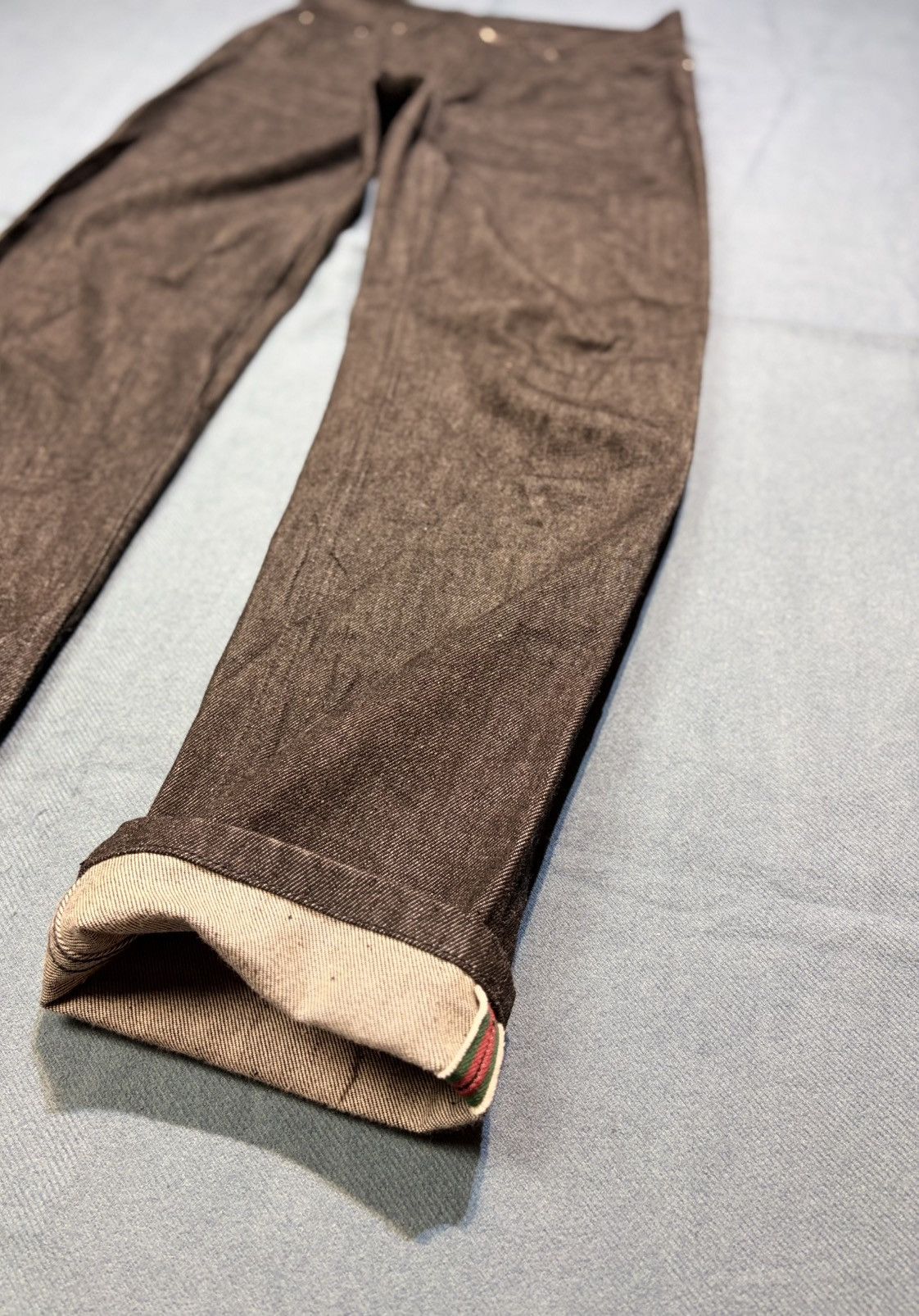 Gucci Vintage Gucci Raw Denim Selvedge Italy Jeans W28 Size US 28 / EU 44 - 7 Thumbnail