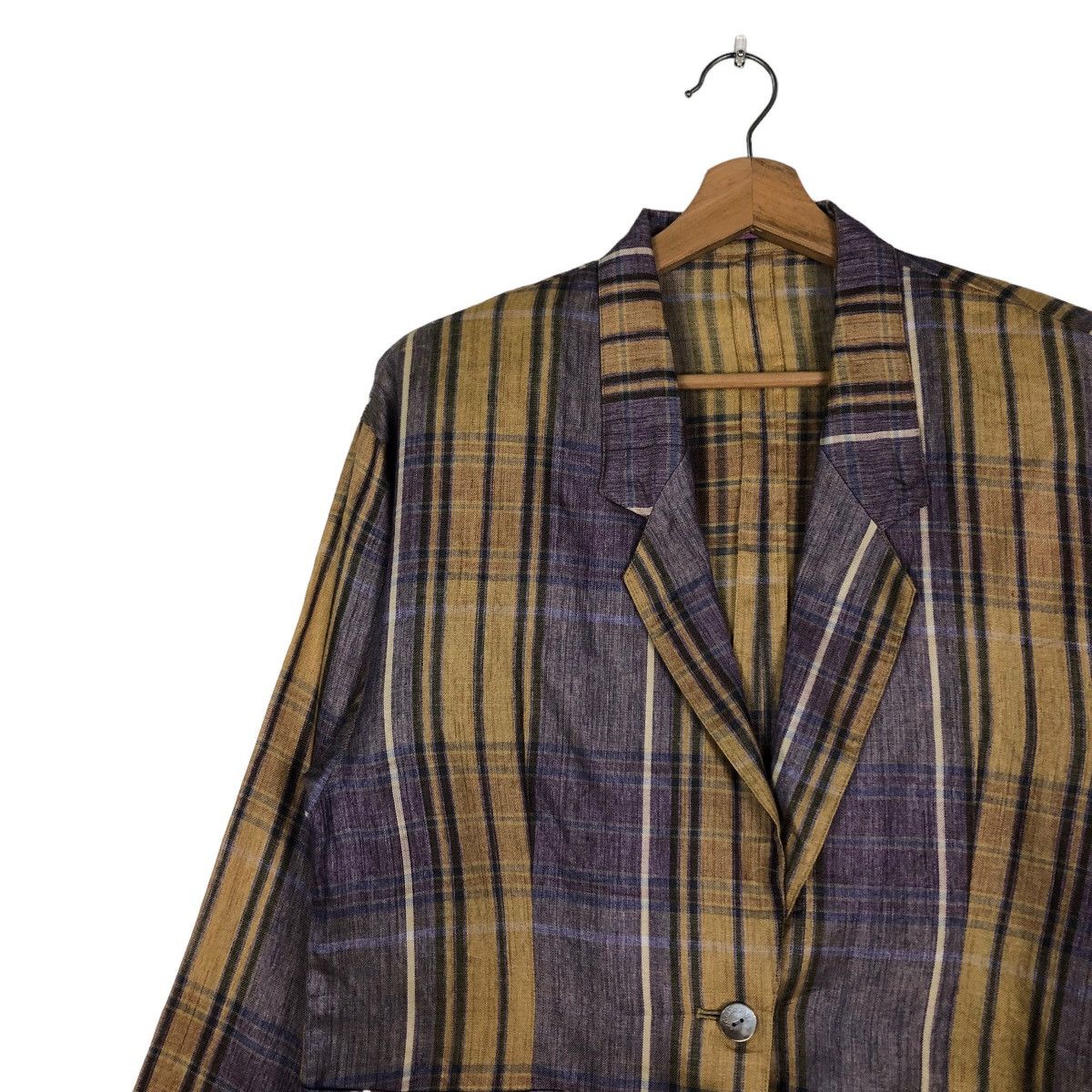 Burberry 🔥Vintage Burberrys Chore Jacket Tartan Design Size US M / EU 48-50 / 2 - 7 Thumbnail