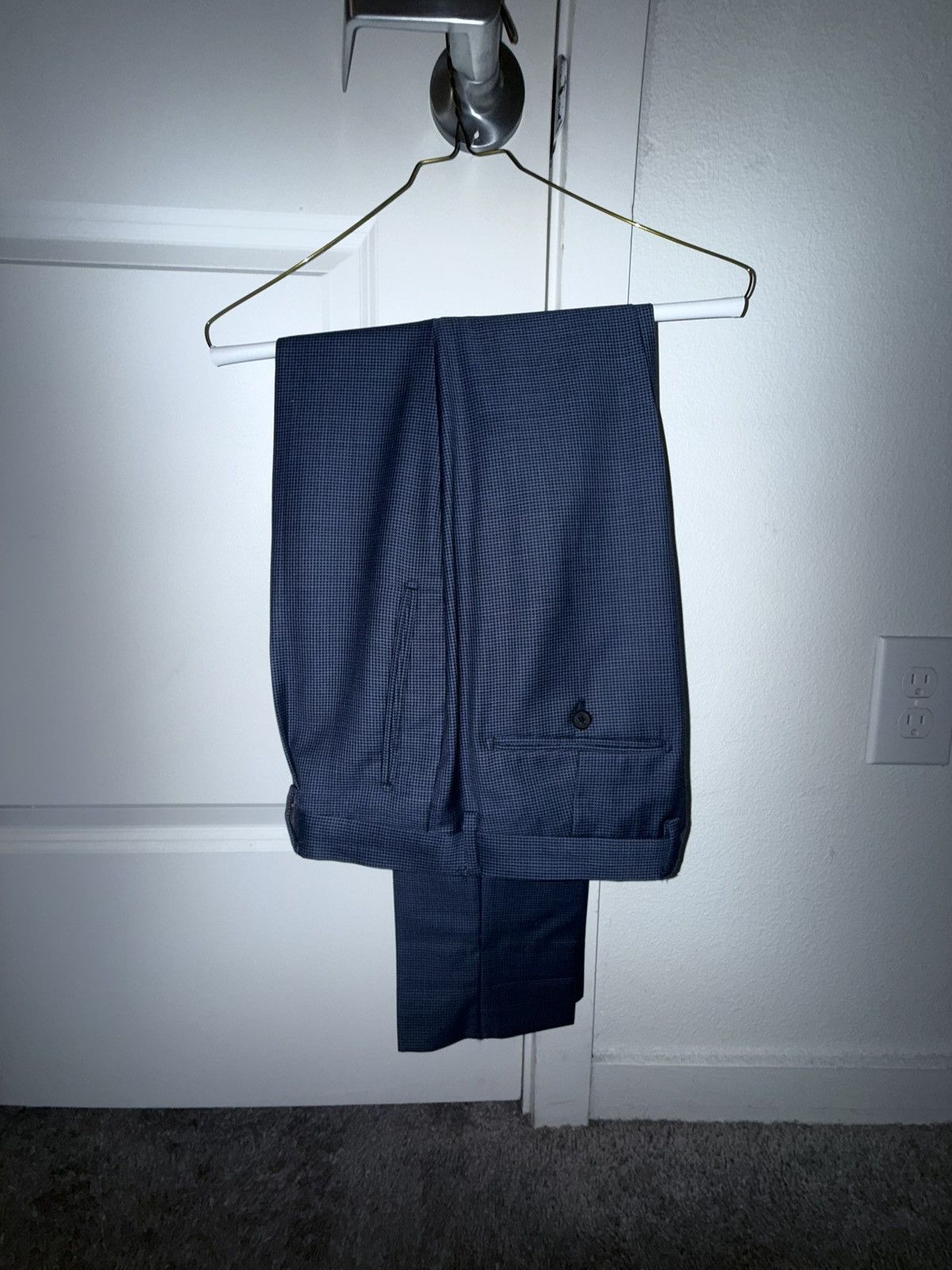 Express Marlane Super 100’s Wool Suit Size 38R - 5 Thumbnail