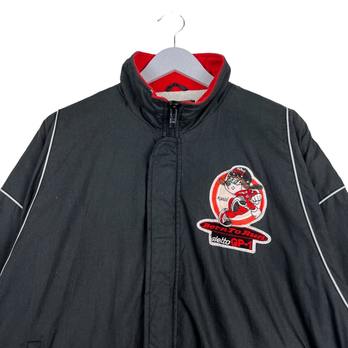 All Sport 🔥 VINTAGE BEN JOHNSON BORN TO RUN BOMBER JACKET Size US M / EU 48-50 / 2 - 5 Thumbnail