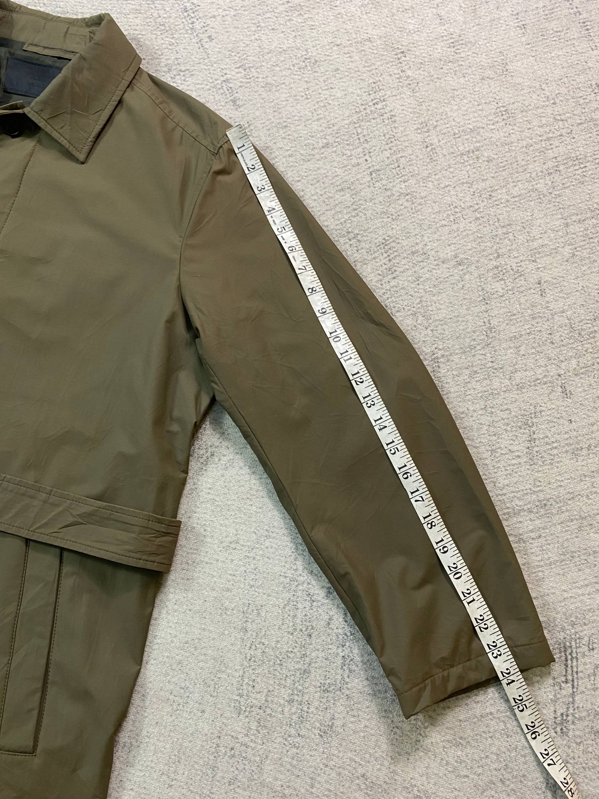 Prada Prada Belted Trench Coat Olive Size US M / EU 48-50 / 2 - 20 Thumbnail