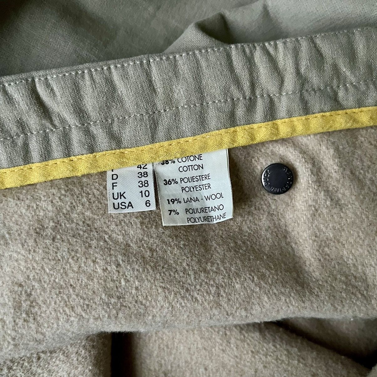 Mandarina Duck AW00 Endowear Wrap Skirt Size 28" / US 6 / IT 42 - 7 Thumbnail