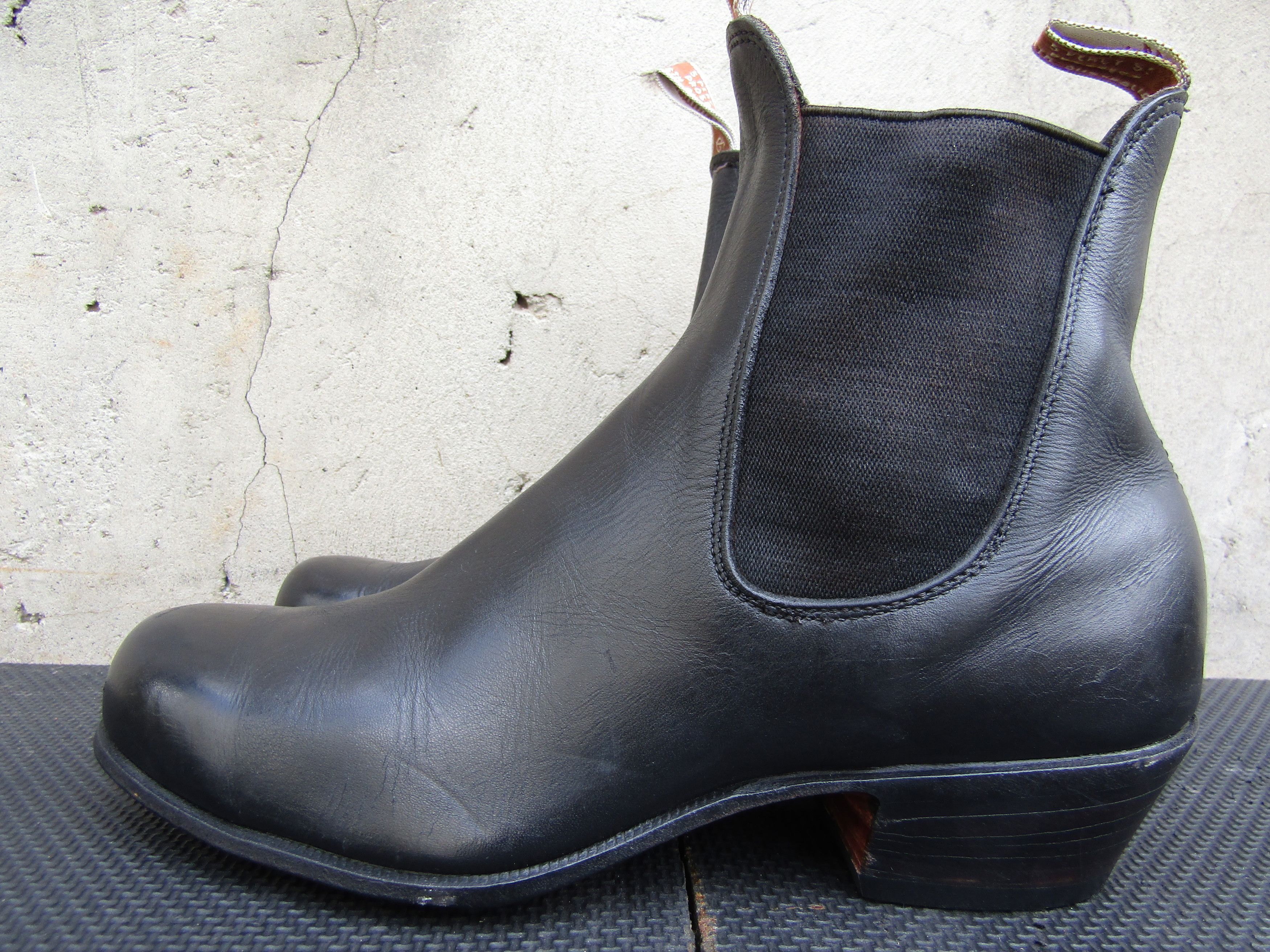 R.M. Williams RM Williams Vintage Leather Cuban Bushman Black Chelsea Size US 9 / EU 42 - 6 Thumbnail