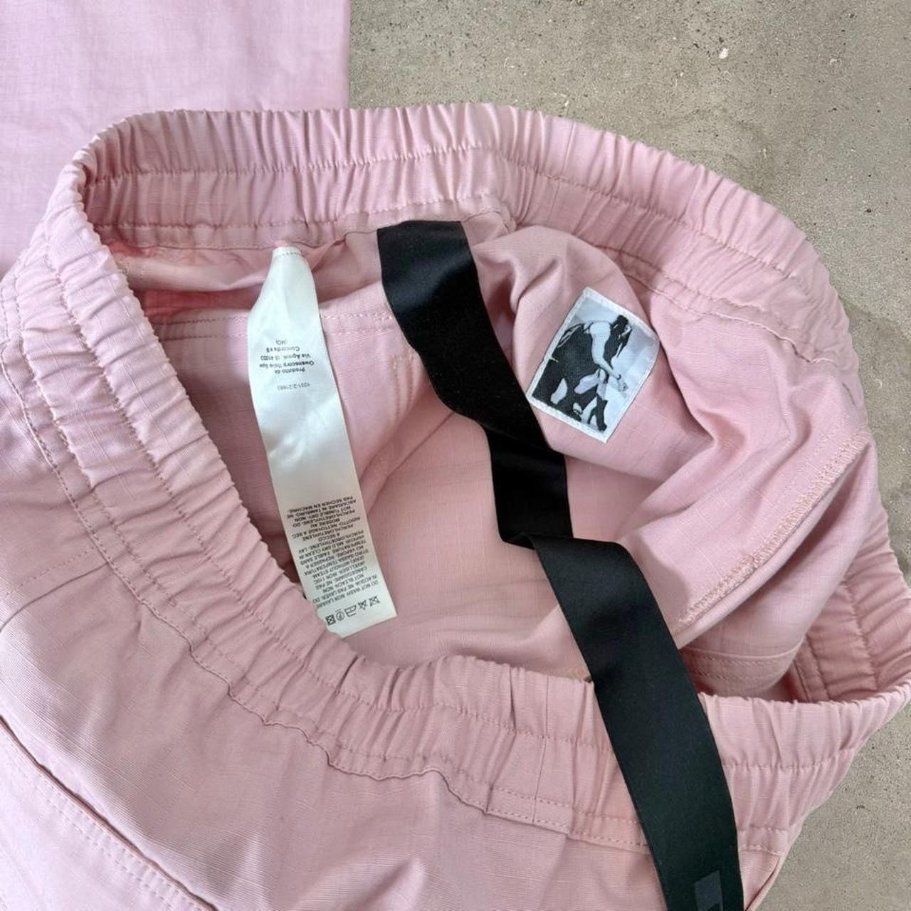 Rick Owens Drkshdw Rick Ownes Drkshdw Wide Leg Creatch Cargo Drawstring Pants Size US 32 / EU 48 - 3 Thumbnail