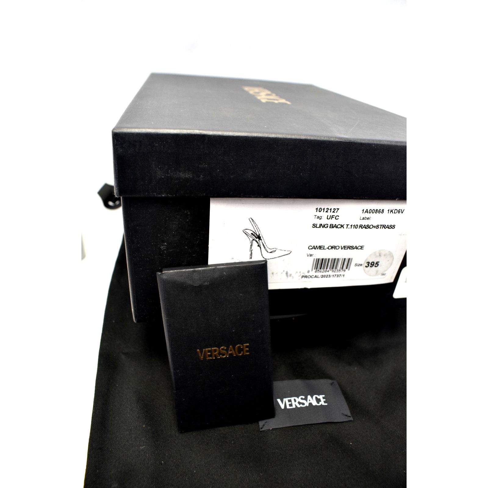 Versace VERSACE NUDE BEIGE SILK GOLD MEDUSA CRYSTALS PUMPS 39.5 ITAL Size US 9.5 / IT 39.5 - 12 Thumbnail