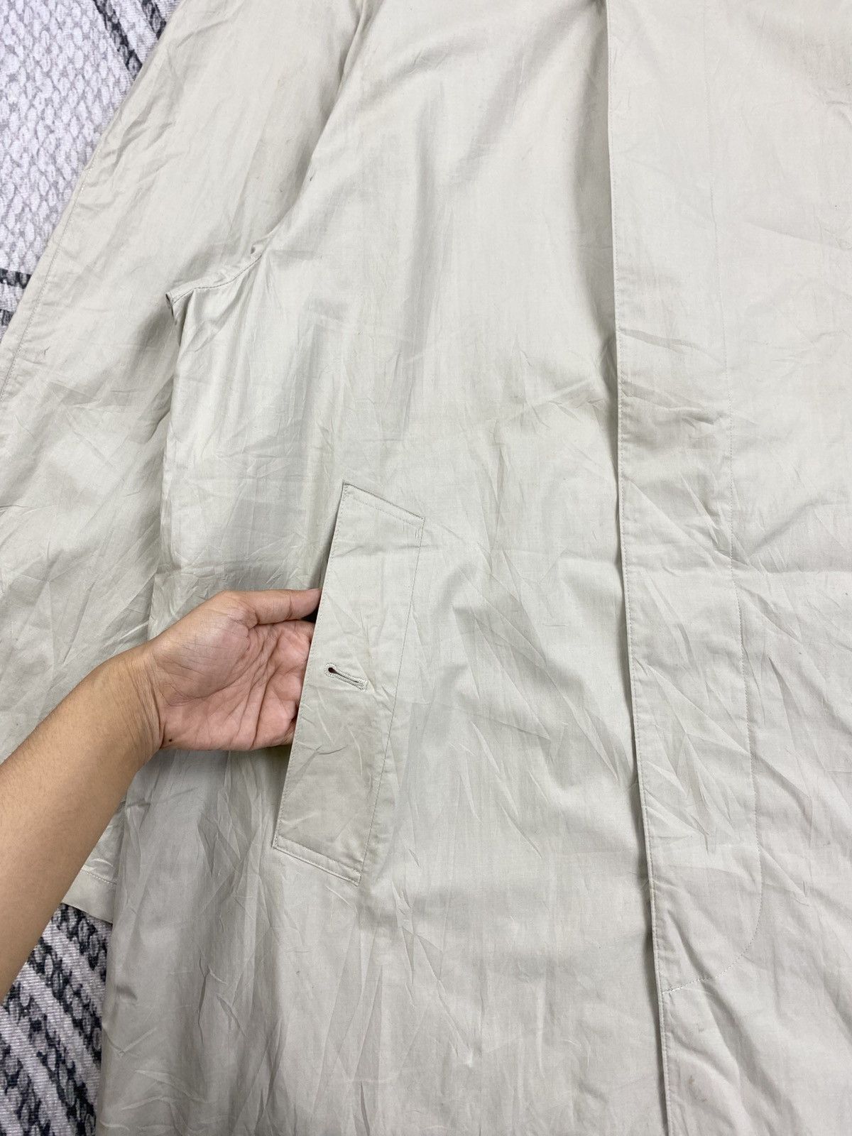 Burberry Vintage Burberrys Casual Long Cotton Jacket Size US L / EU 52-54 / 3 - 7 Thumbnail