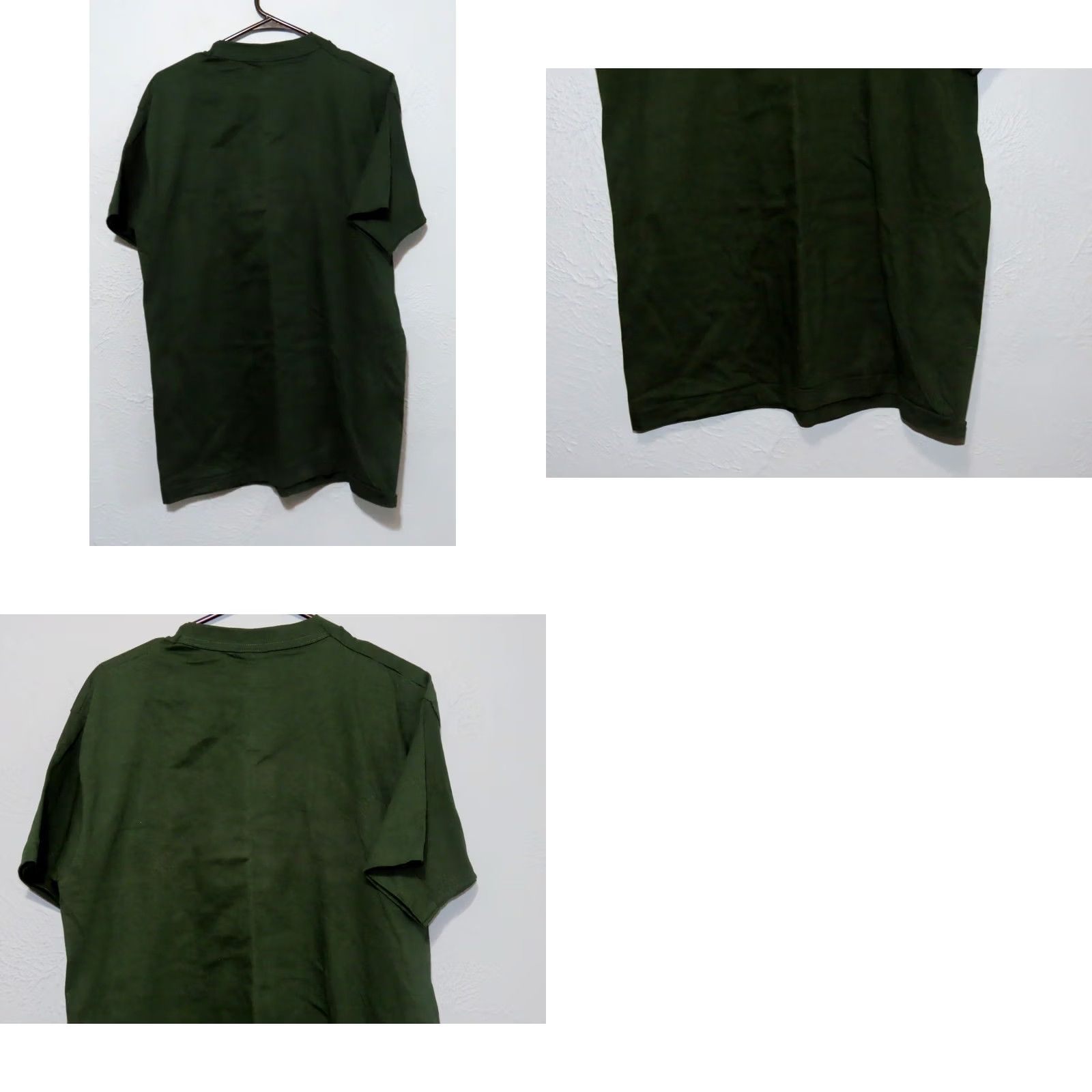 Vintage Chevrolet T-Shirt Men Dark Green Graphic Front White Ralph Logo Crew Neck Short Sleeve L Size US L / EU 52-54 / 3 - 8 Thumbnail