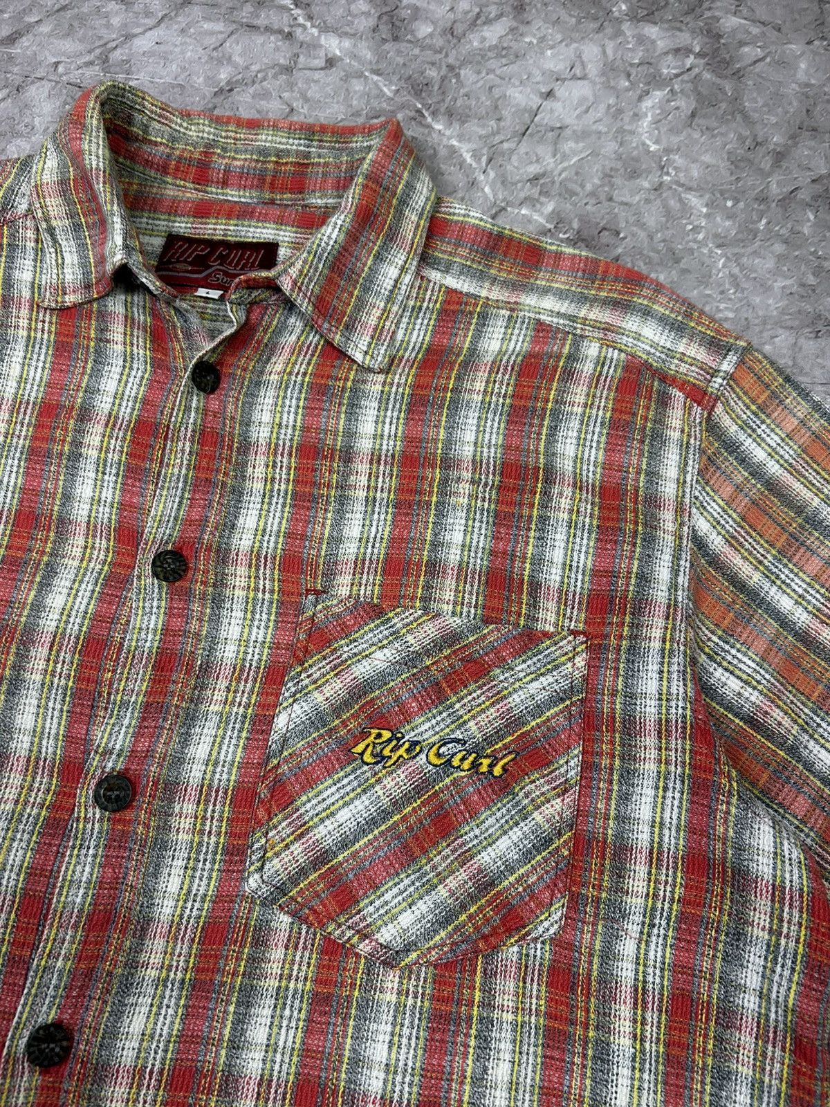 Rip Curl Vintage Rip Curl Flannel Button Up Shirt Size US L / EU 52-54 / 3 - 5 Thumbnail