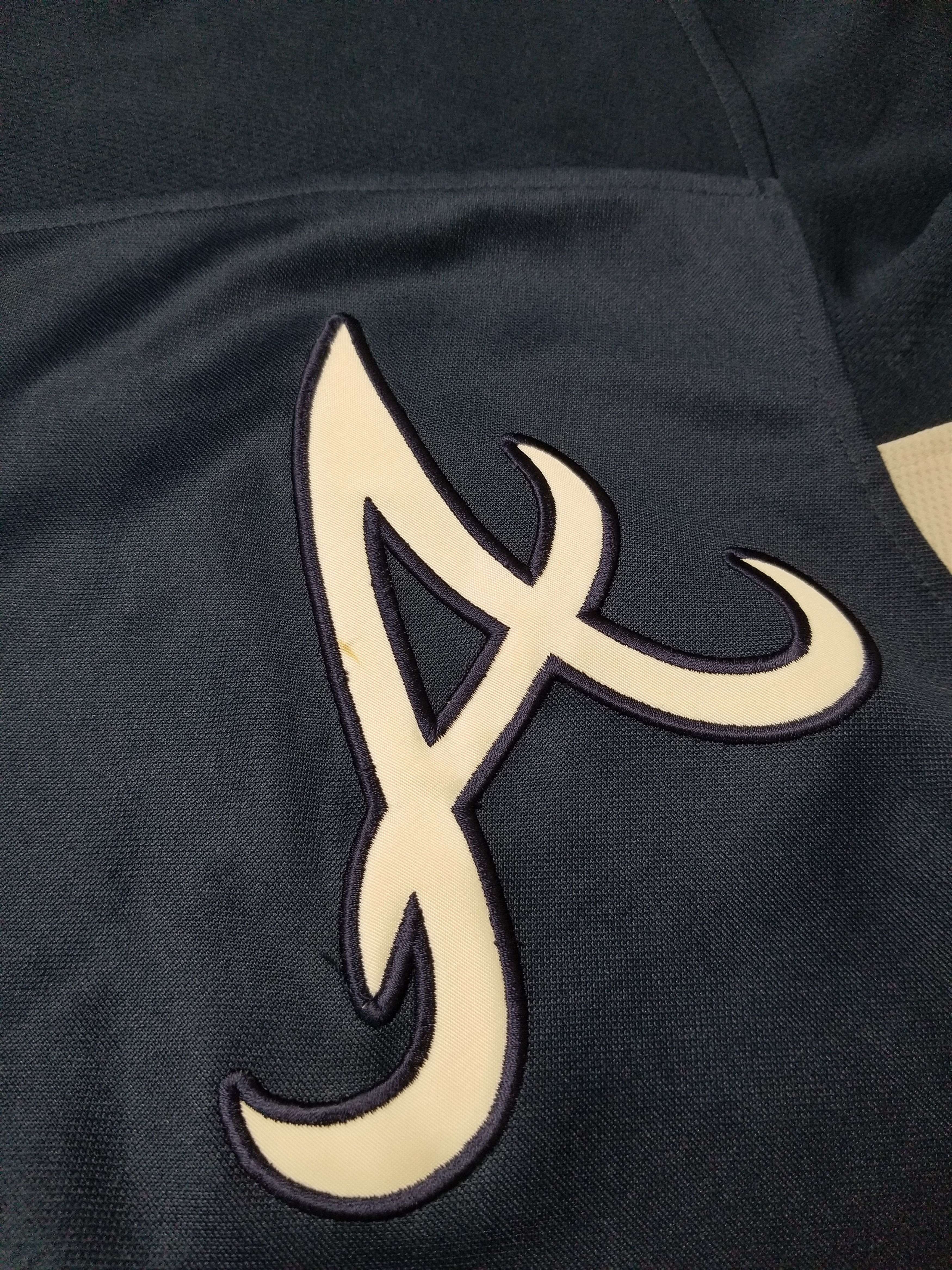 Nike Nike Vintage Classic Atlanta Braves #7 Drew Navy Blue Jersey Size US L / EU 52-54 / 3 - 15 Thumbnail