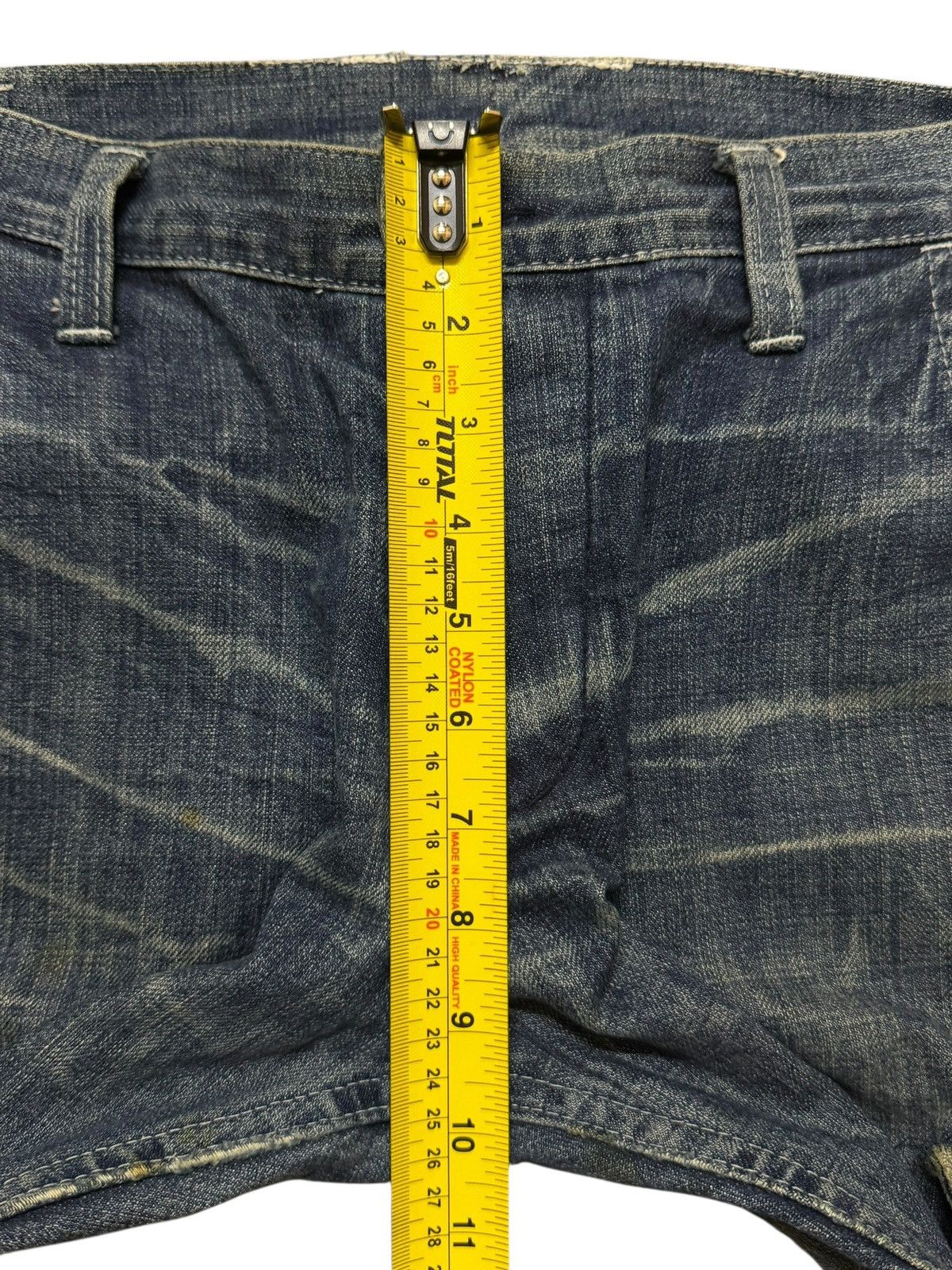 Hysteric Glamour Vintage Hysteric Glamour Thunder Wash Distress Cargo Jeans Size US 28 / EU 44 - 13 Thumbnail