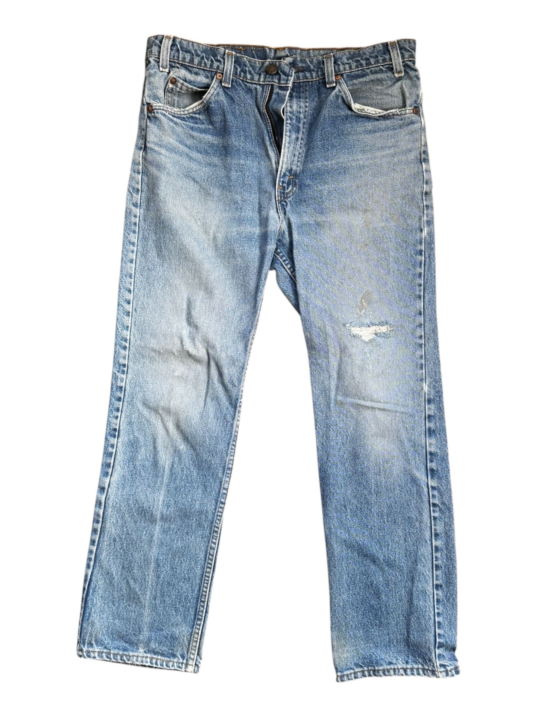 Levi's Vintage Levis 501 Orange Tab Denim Jeans 80s Made in USA 32 Size US 32 / EU 48 - 1 Thumbnail