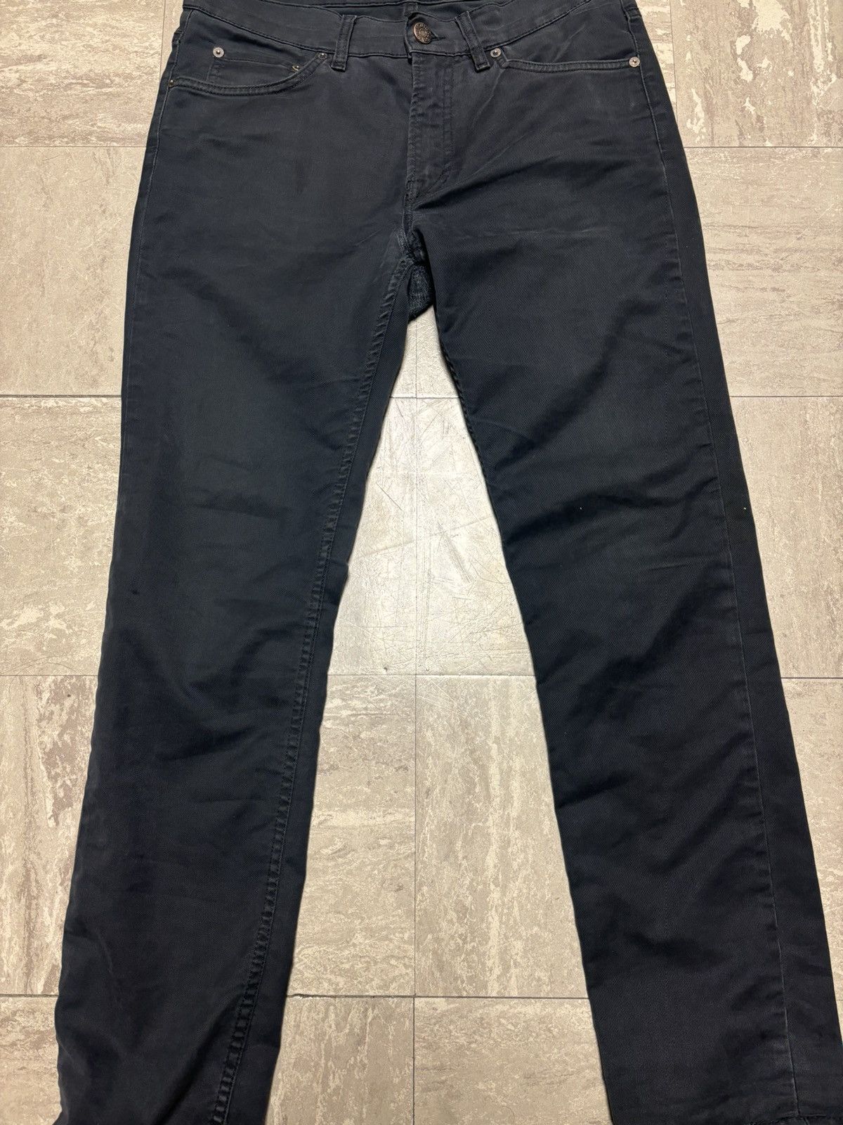 Acne Studios Acne Studios Ace Ups Black Denim 31/32 Size US 31 - 1 Thumbnail