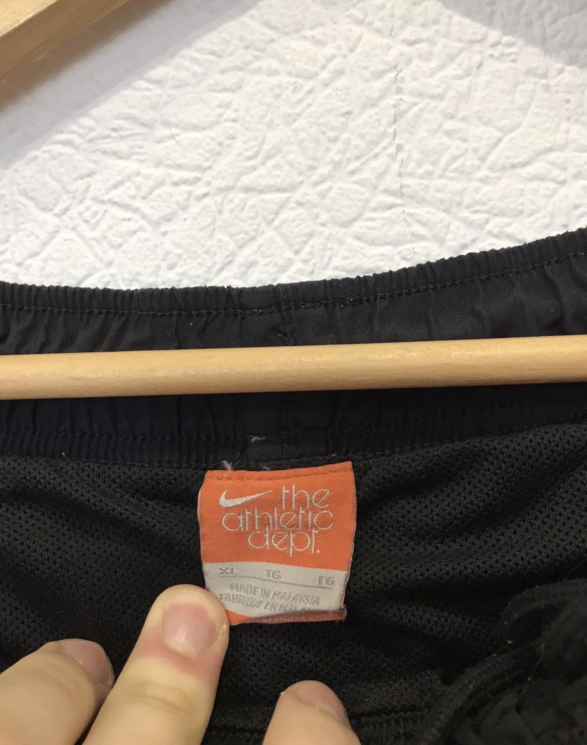 Nike Vintage Nike Black Shorts Size US 36 / EU 52 - 2 Thumbnail
