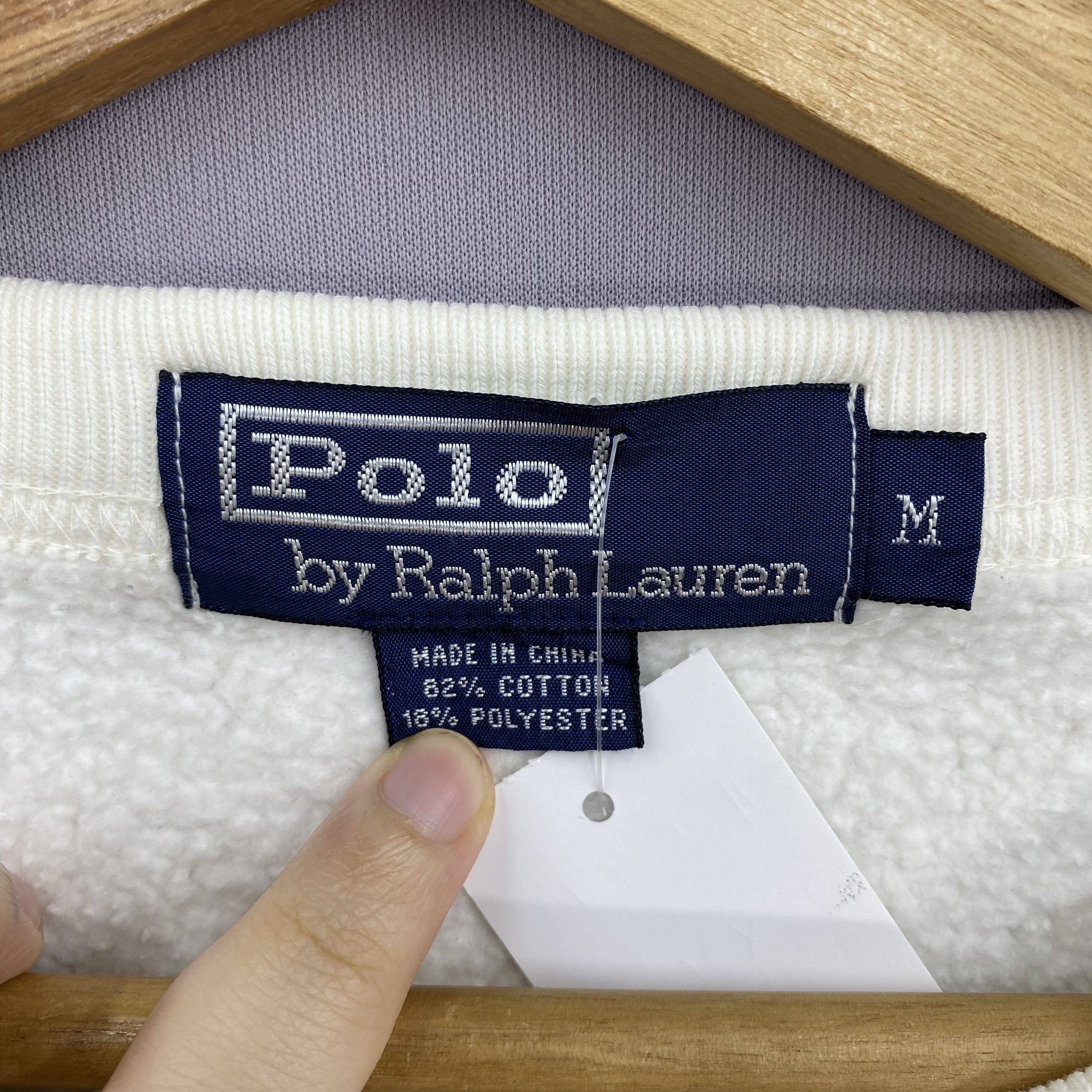 Polo Ralph Lauren Vintage 90s Polo 67 Sweatshirt Polo Ralph Lauren Jumper Size US M / EU 48-50 / 2 - 7 Thumbnail