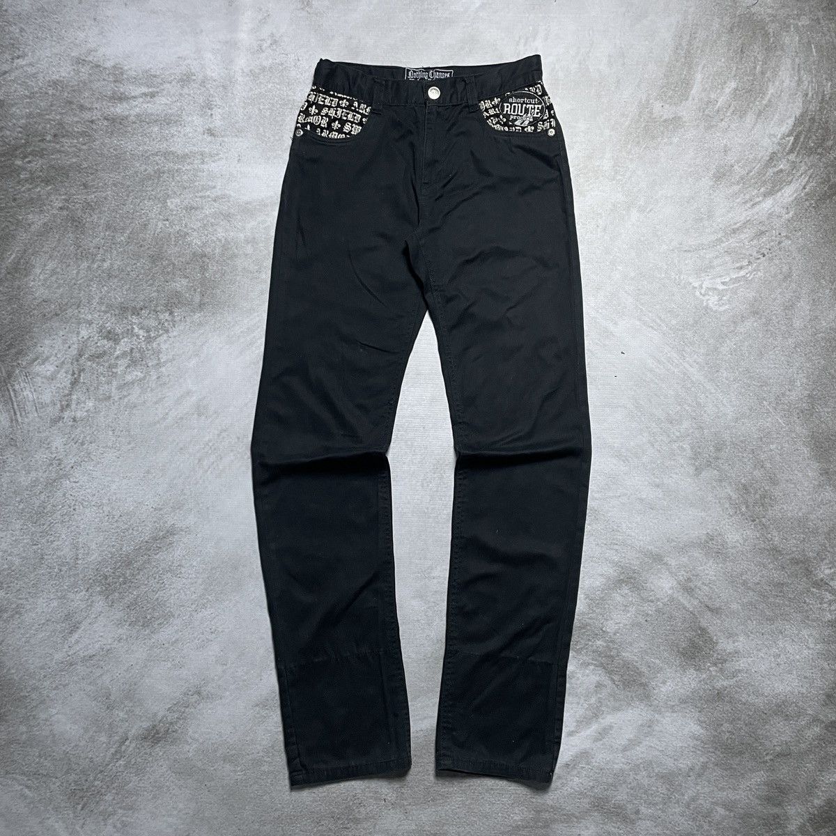 14th Addiction × If Six Was Nine × Japanese Brand 2000’s Nothing Changes Unless I Act - Gothic Pants Size US 30 / EU 46 - 7 Thumbnail
