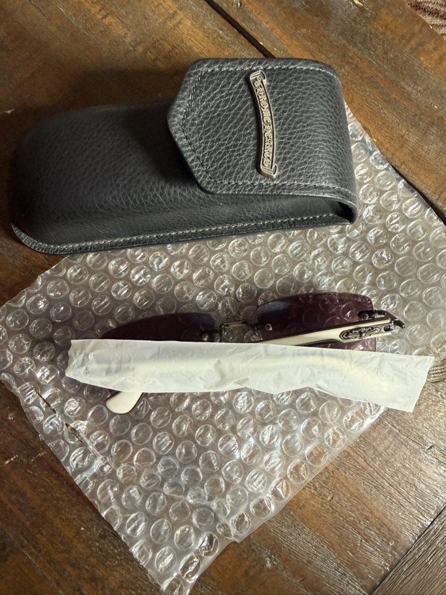 Chrome Hearts Deep II ebony frames (white/purp) Size ONE SIZE - 12 Thumbnail