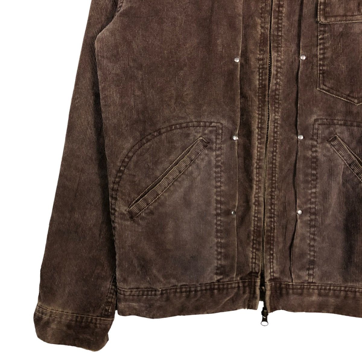Hysteric Glamour VINTAGE TRUCKER BIKER JACKET CORDUROY BREATHMINT NUMBERNINE Size US M / EU 48-50 / 2 - 4 Thumbnail