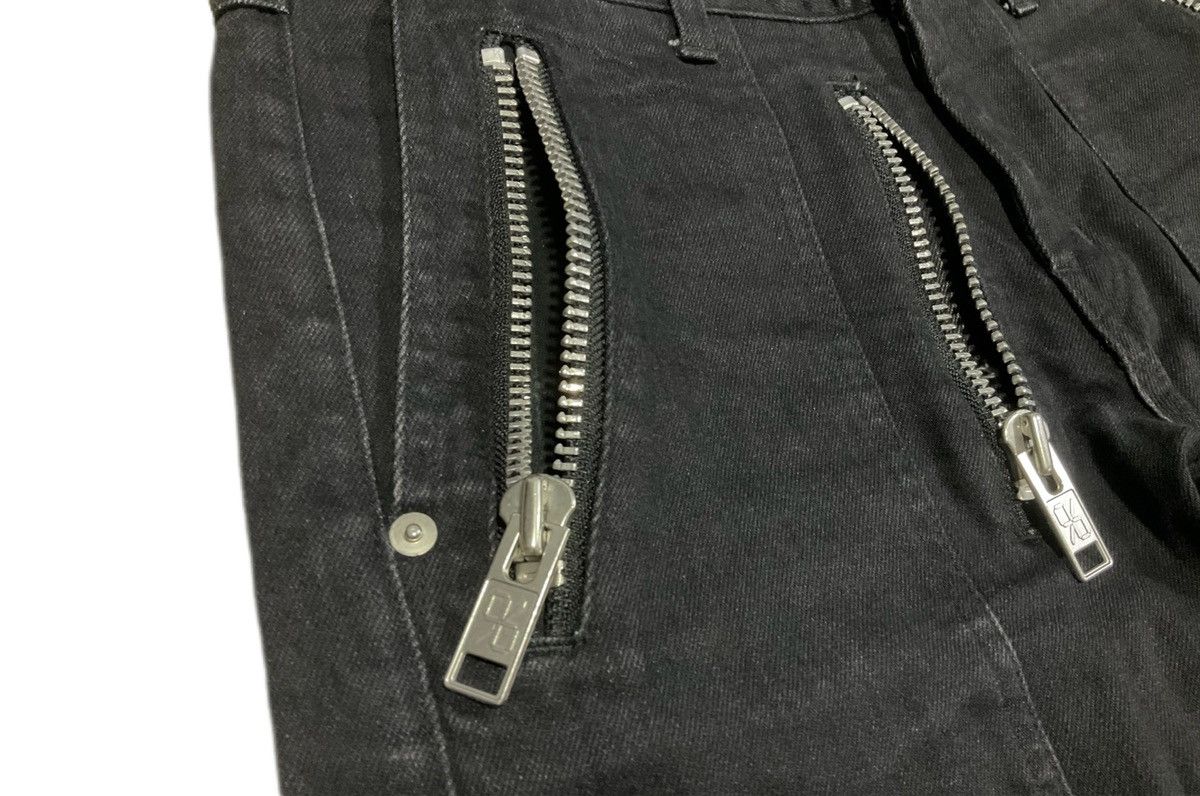 99%IS- 🔥Rare 99%IS Multi Zipper Denim Punk Size US 30 / EU 46 - 5 Thumbnail