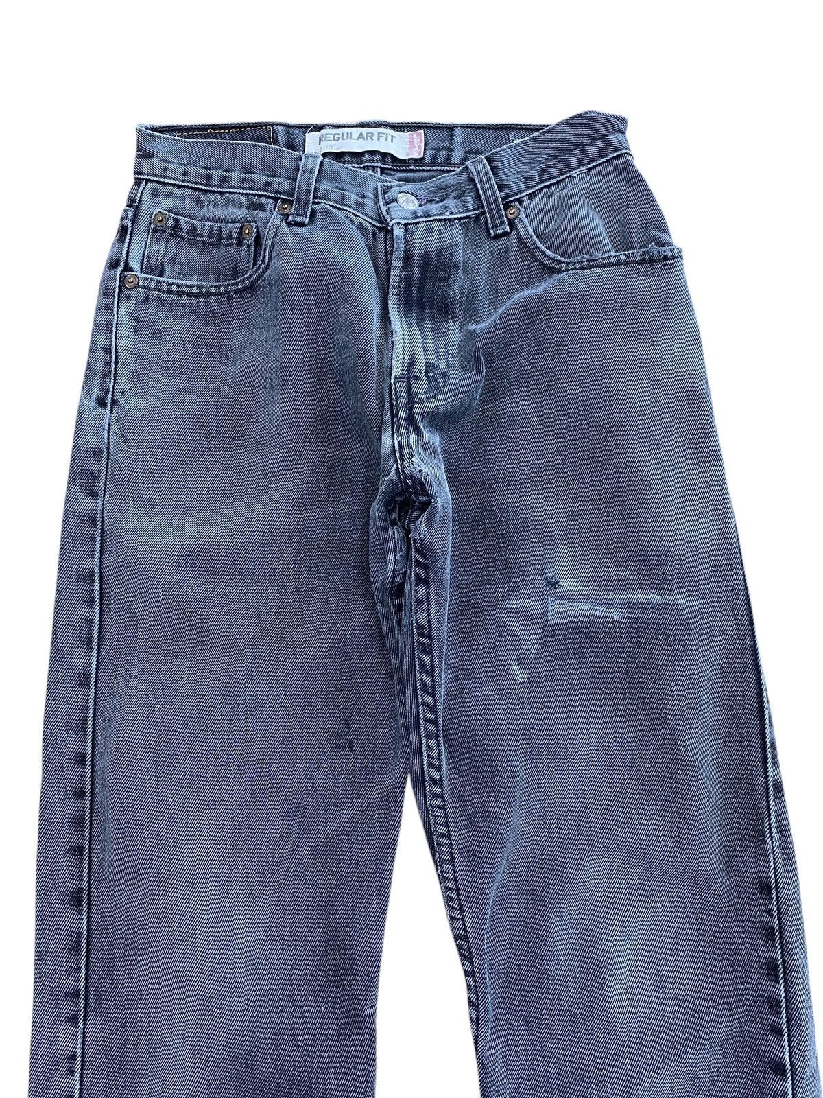 Levi's Levi’s Brand Acid Black Wash Style Regular Fit Size US 28 / EU 44 - 2 Thumbnail