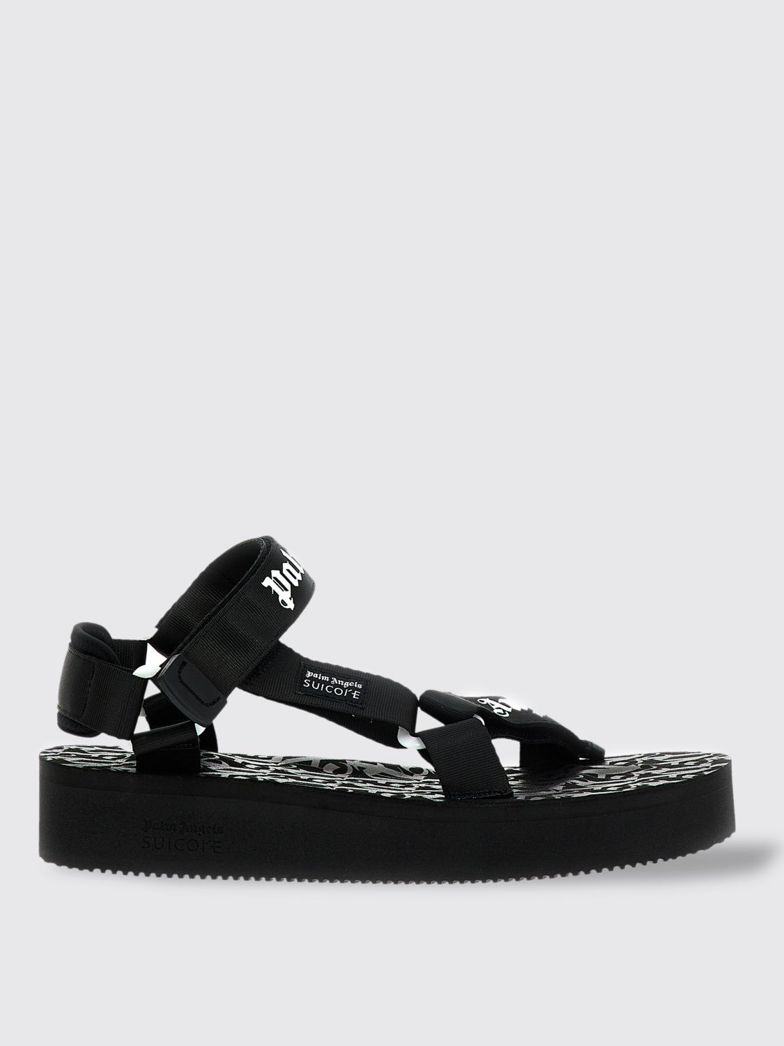 image of Palm Angels Sandals Men Black (Size 11)