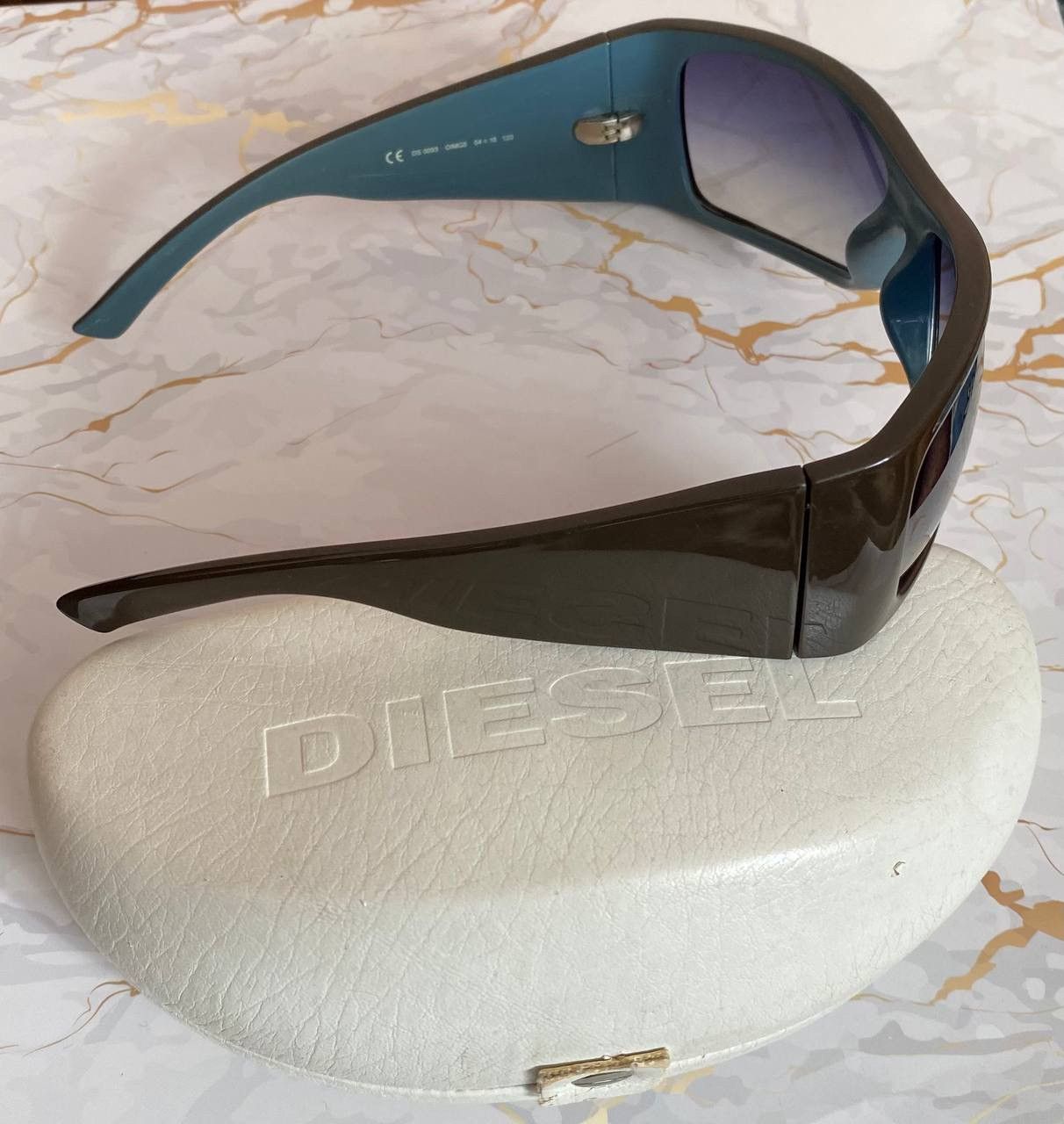 Diesel Vintage Diesel Y2K Black Blue Logo DS 0093 Size ONE SIZE - 6 Thumbnail