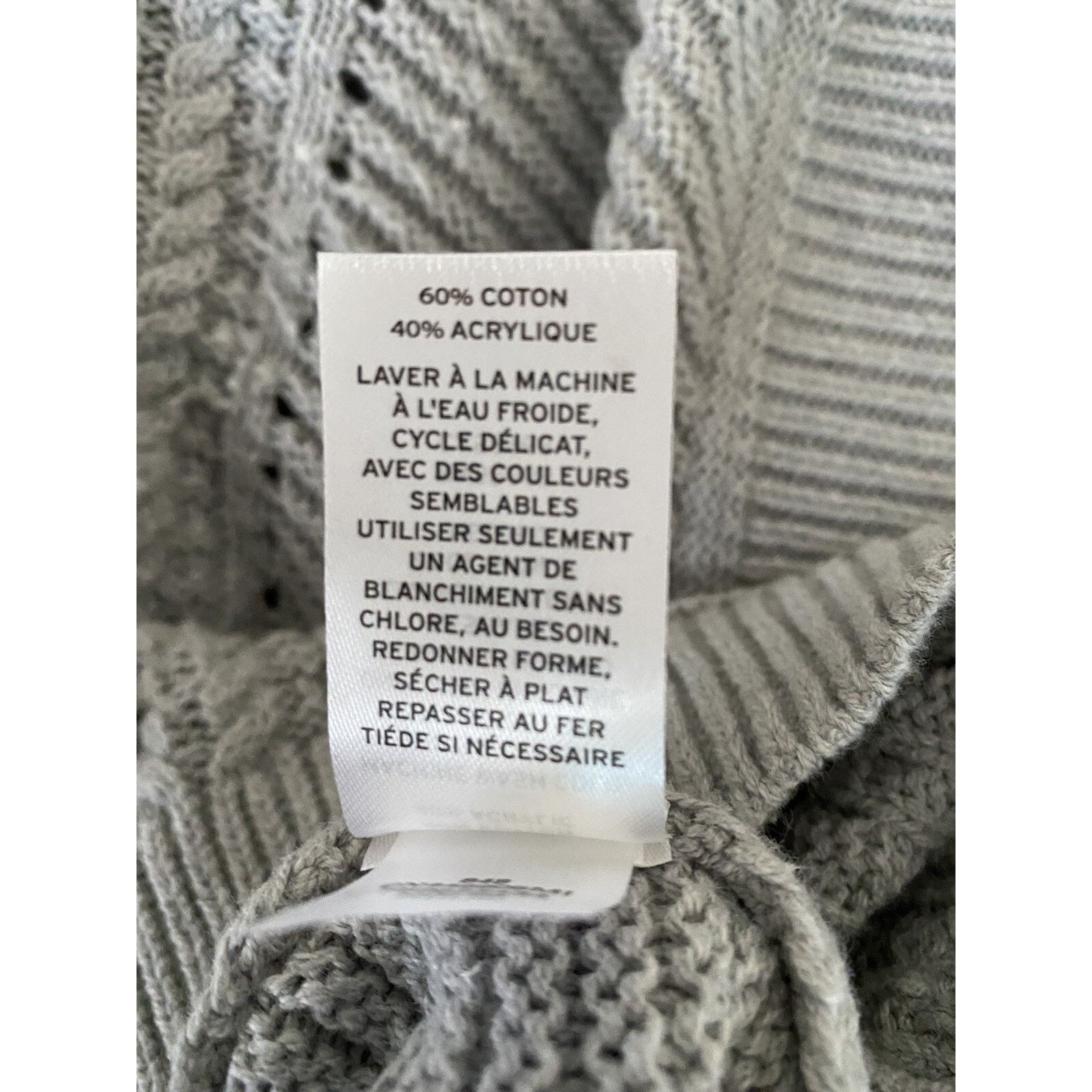 KJUS Caslon V-Neck Cable Sweater,gray women size S Cotton A003031 Size S / US 4 / IT 40 - 7 Thumbnail