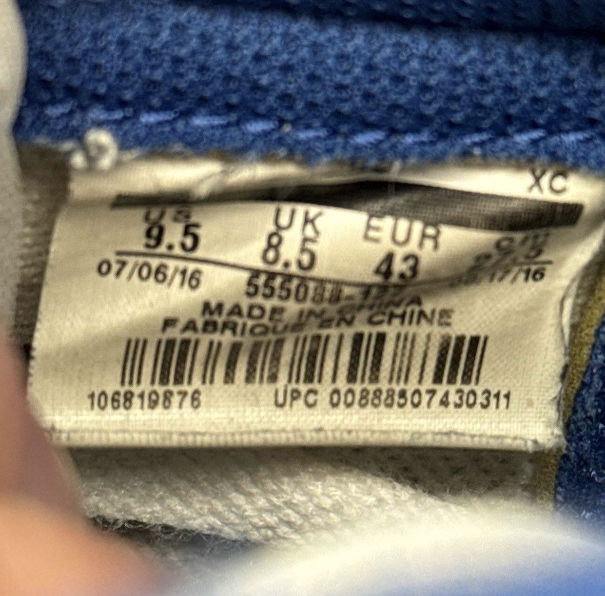 Jordan Brand Jordan 1 Storm Blue OG Size US 9.5 / EU 42-43 - 7 Thumbnail