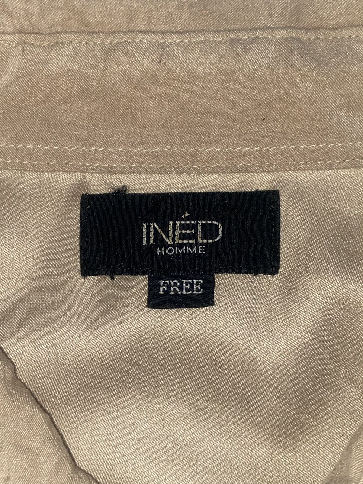 Yohji Yamamoto INED Yohji Yamamoto Beige T-shirt Size US M / EU 48-50 / 2 - 6 Thumbnail