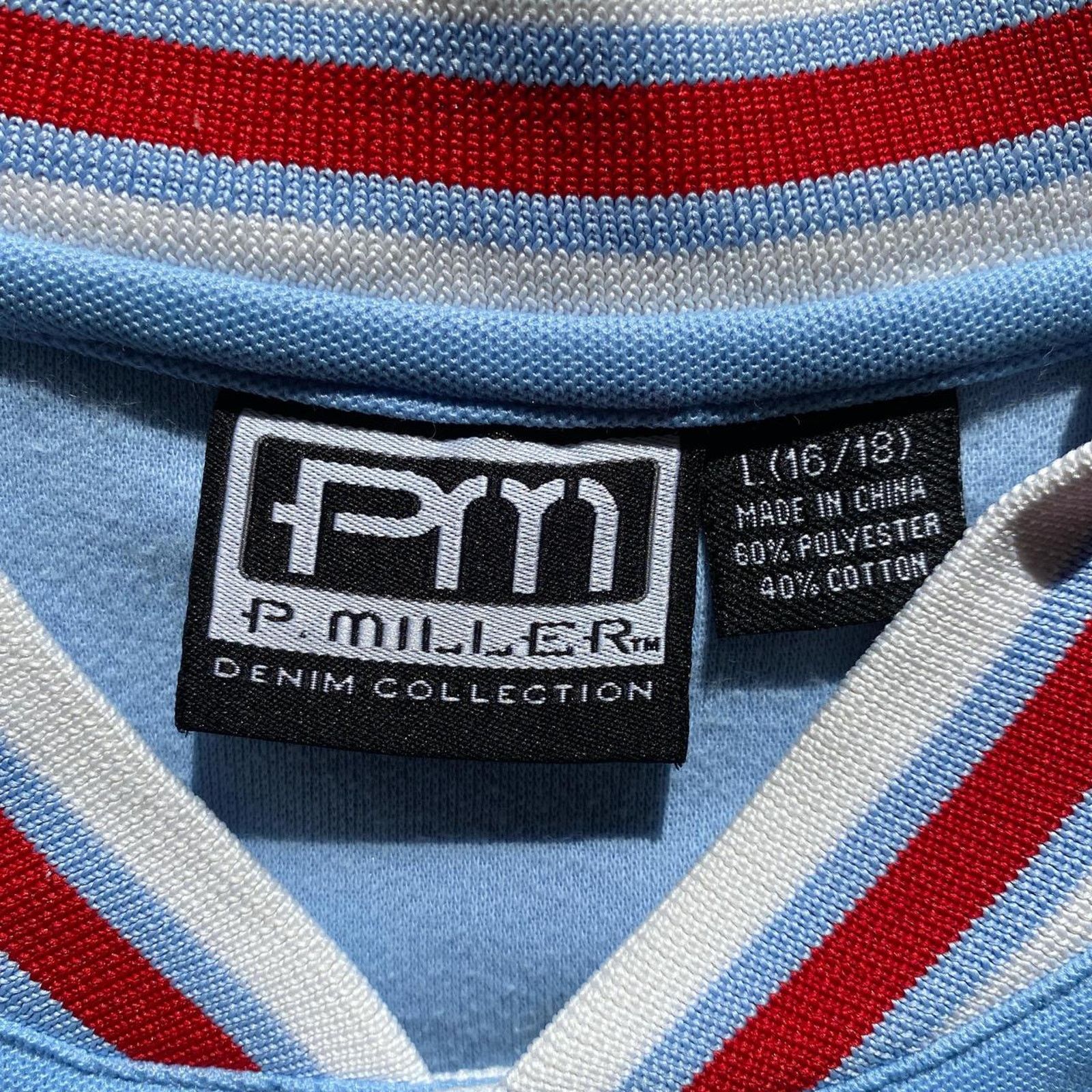 Vintage Vintage P.Miller Button Up Jersey Size US L / EU 52-54 / 3 - 5 Thumbnail