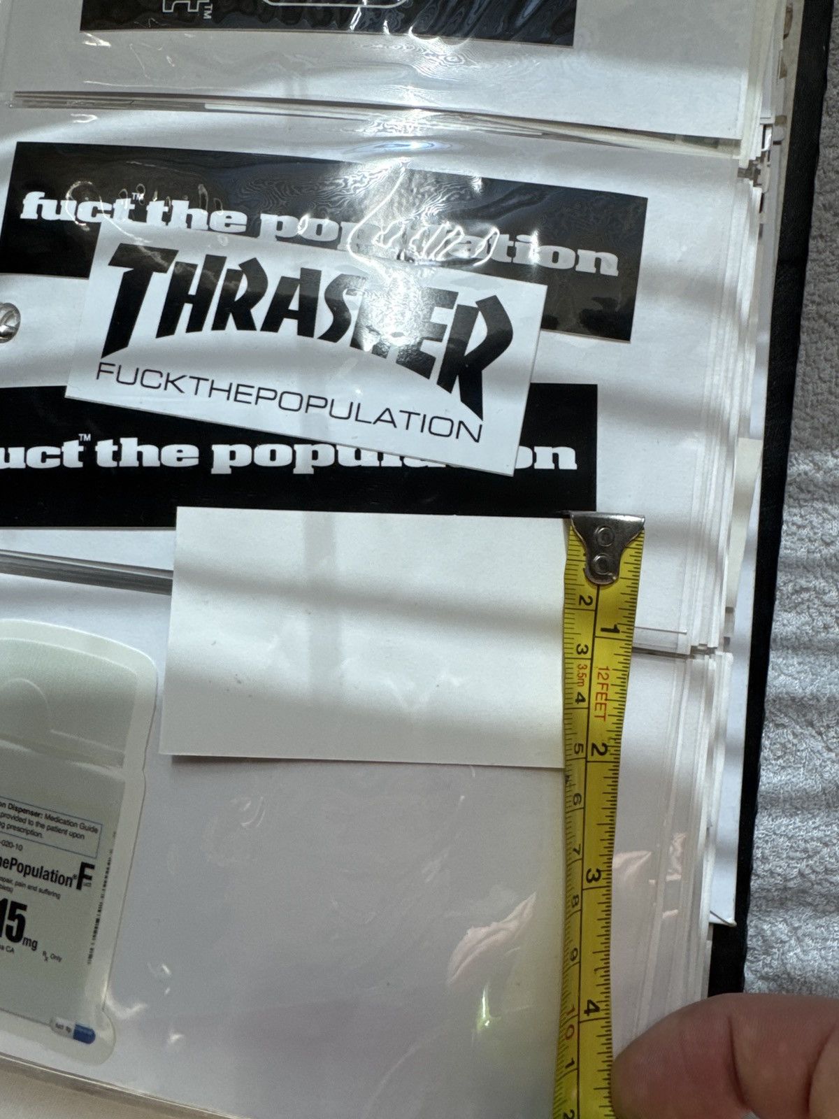Babylon × Fuck The Population FTP x Babylon Spider Sticker Size ONE SIZE - 4 Thumbnail