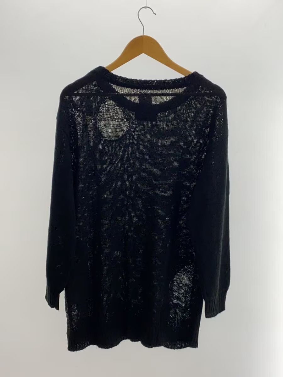 Yohji Yamamoto Distressed Knit Sweater Size US M / EU 48-50 / 2 - 2 Thumbnail