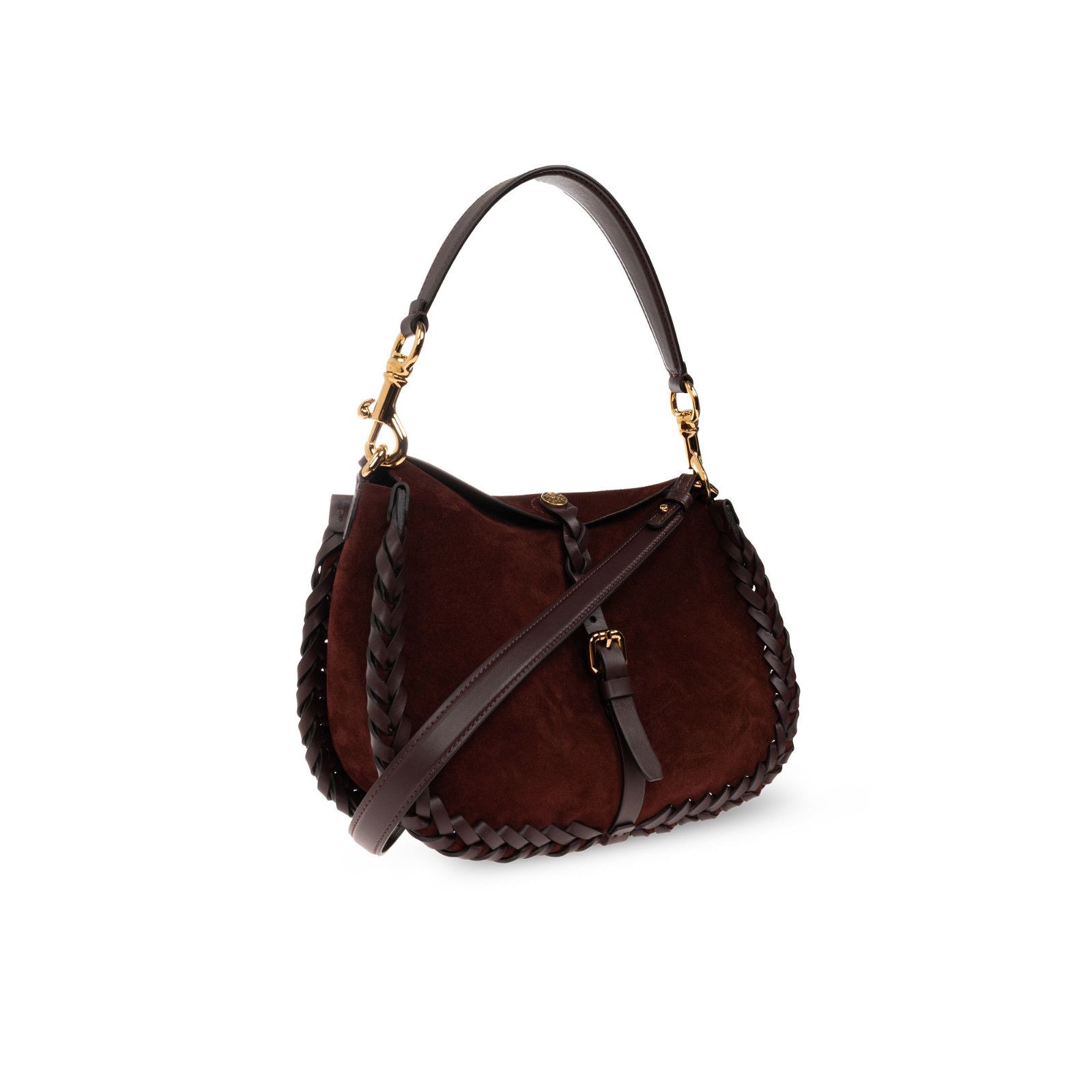 Etro ETRO Pony Medium Burgundy Suede Shoulder Bag New & Authentic Size ONE SIZE - 3 Thumbnail