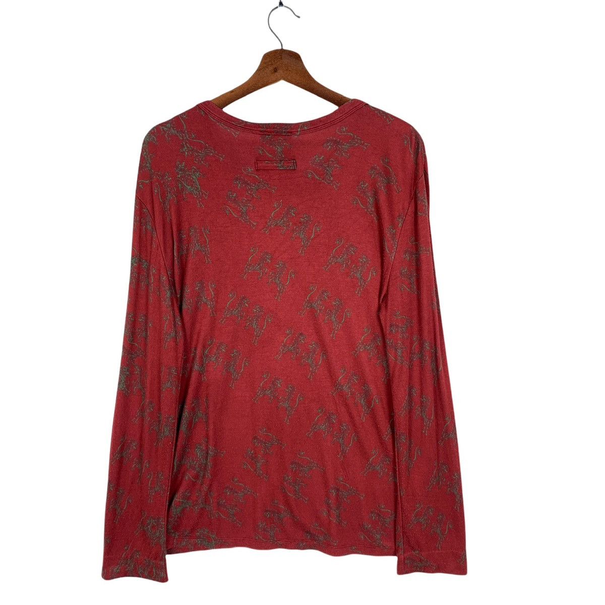 Jean Paul Gaultier All over Printed Long Slee Tee Size US M / EU 48-50 / 2 - 4 Thumbnail