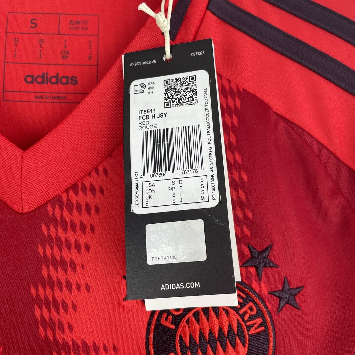 Adidas Bayern Munich Jamal Musiala Home Jersey Shirt Men 2024/2025 Size US S / EU 44-46 / 1 - 6 Thumbnail