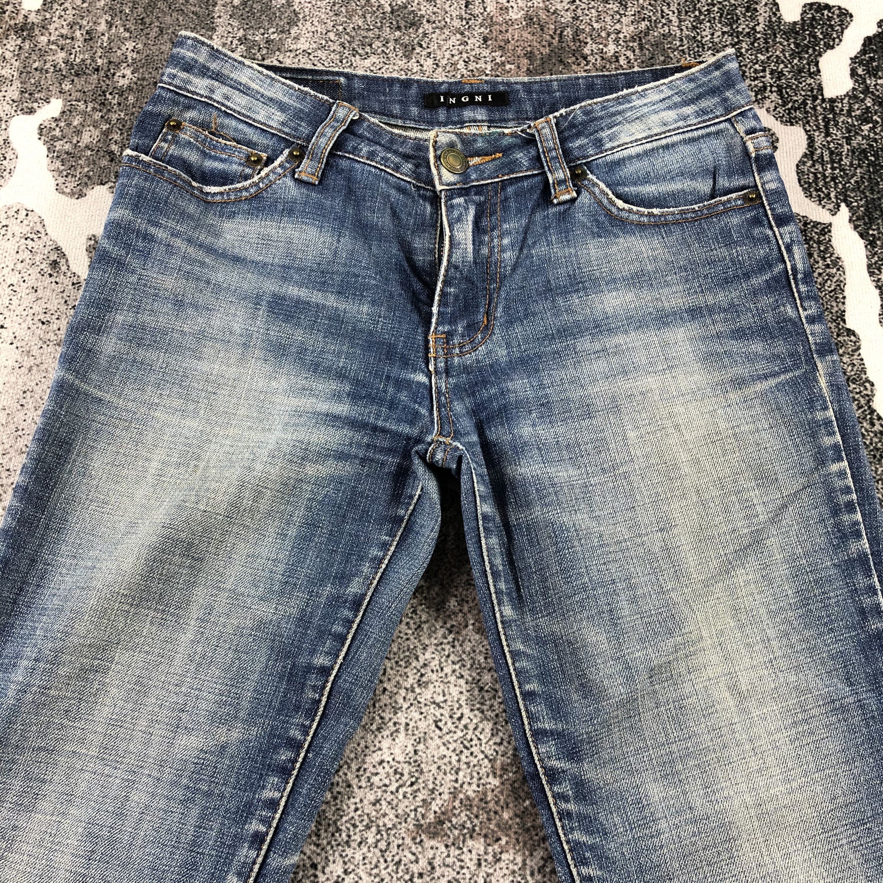 Japanese Brand Japanese Brand Ingni Jeans Flare Denim KJ1245 Size US 28 / EU 44 - 3 Thumbnail