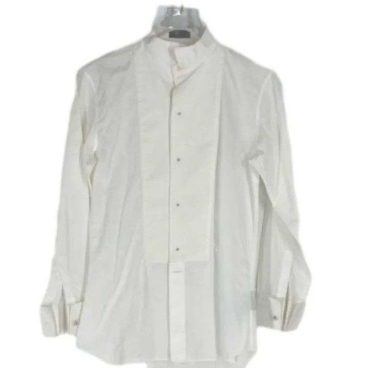 Dior Dior White Button-Up Dress Shirt 0079 Size M / US 6-8 / IT 42-44 - 1 Thumbnail