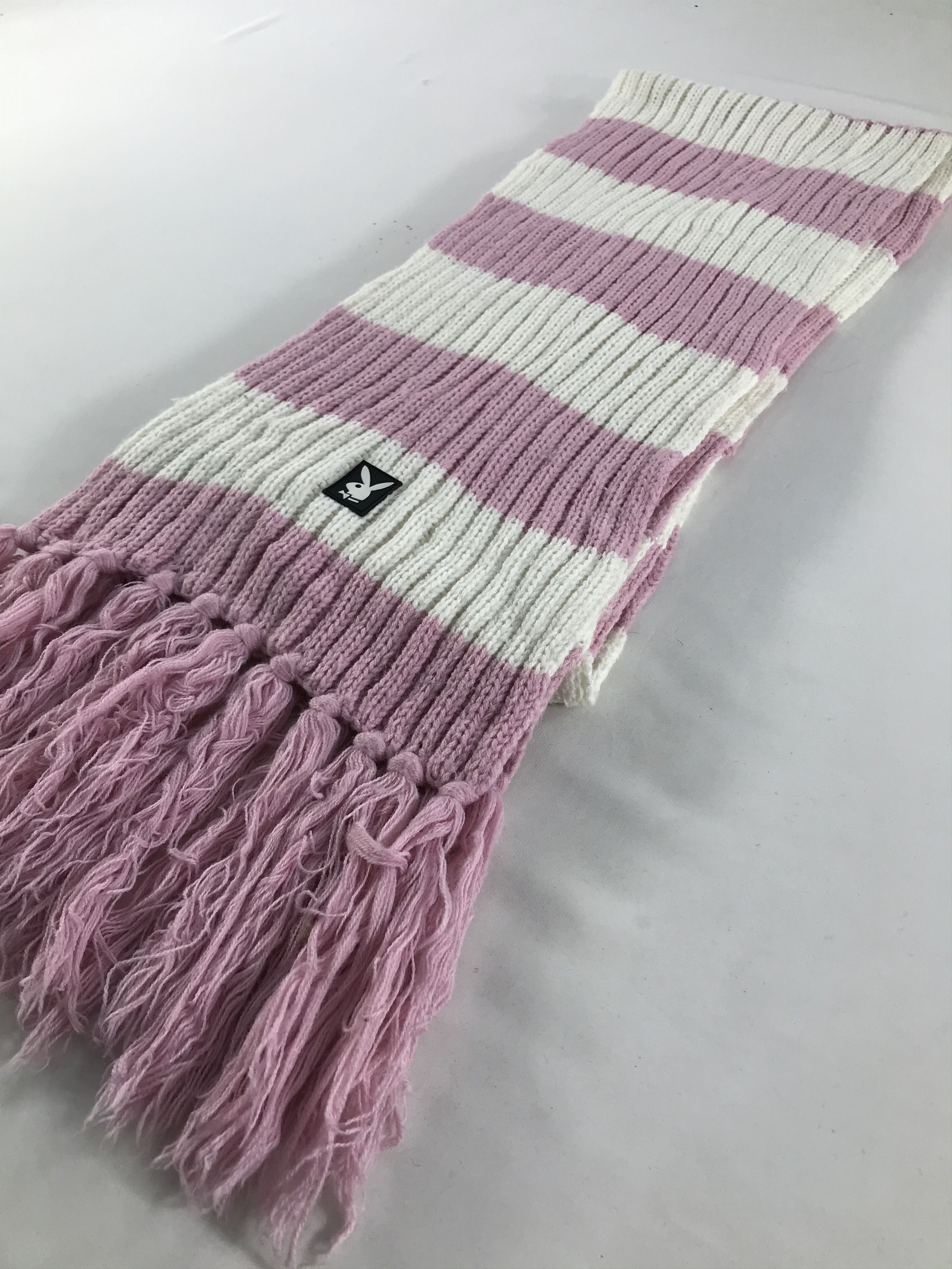 Playboy × Vintage Playboy Scarf / Muffler / Neckwear - WW2392 Size ONE SIZE - 3 Thumbnail