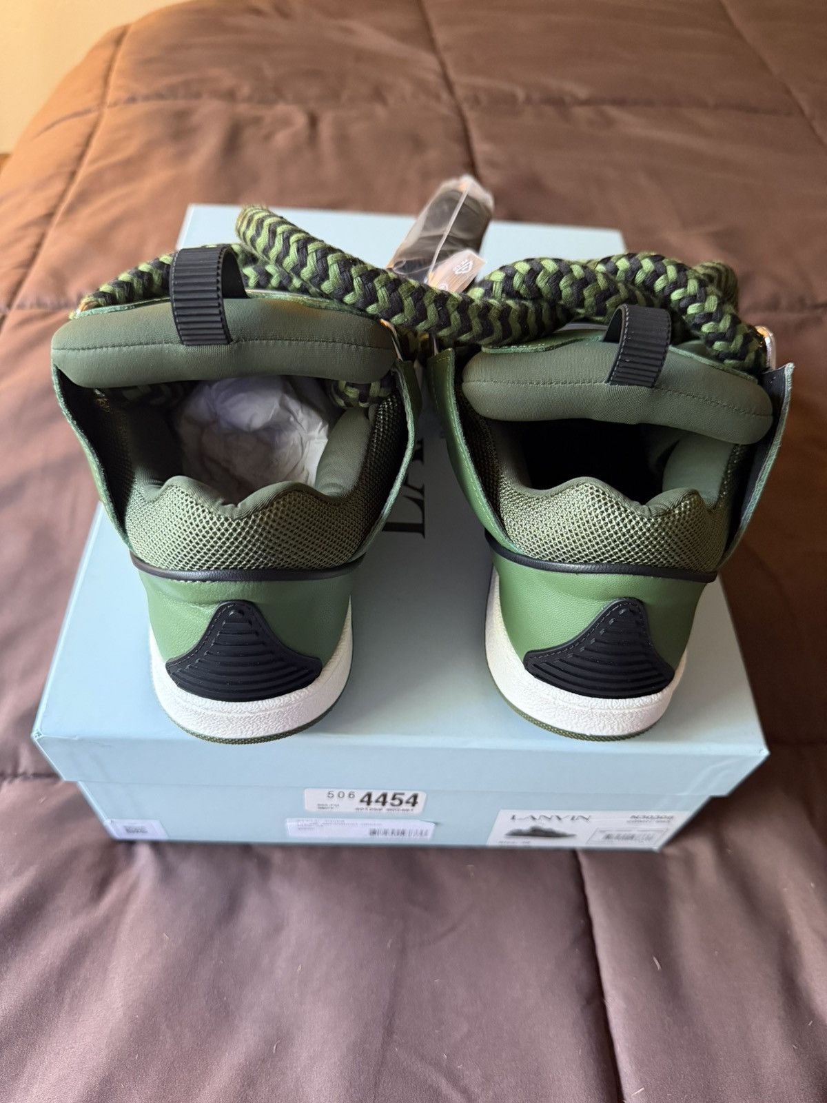 Lanvin Lanvin Boy's Curb Sneakers Size US 6 / EU 39 - 3 Thumbnail