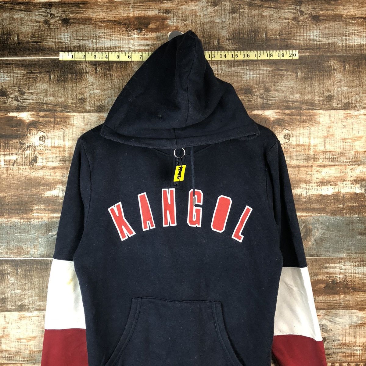 Kangol × Vintage Kangol 5 Zip Five Dark Blue Hoodie sweatshirt #A2026 Size US M / EU 48-50 / 2 - 2 Thumbnail