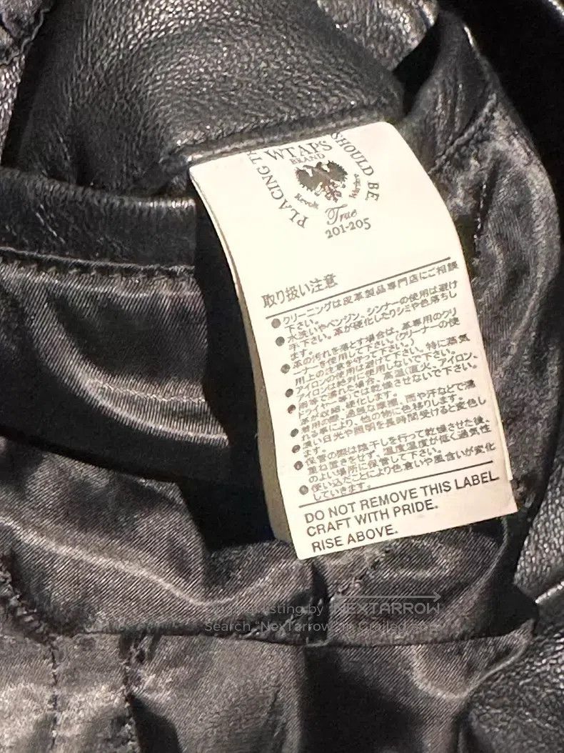 Wtaps Wtaps Sheepskin leather jacket, thick leather Size US L / EU 52-54 / 3 - 6 Thumbnail