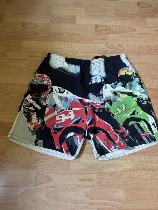 Supreme racing water store shorts