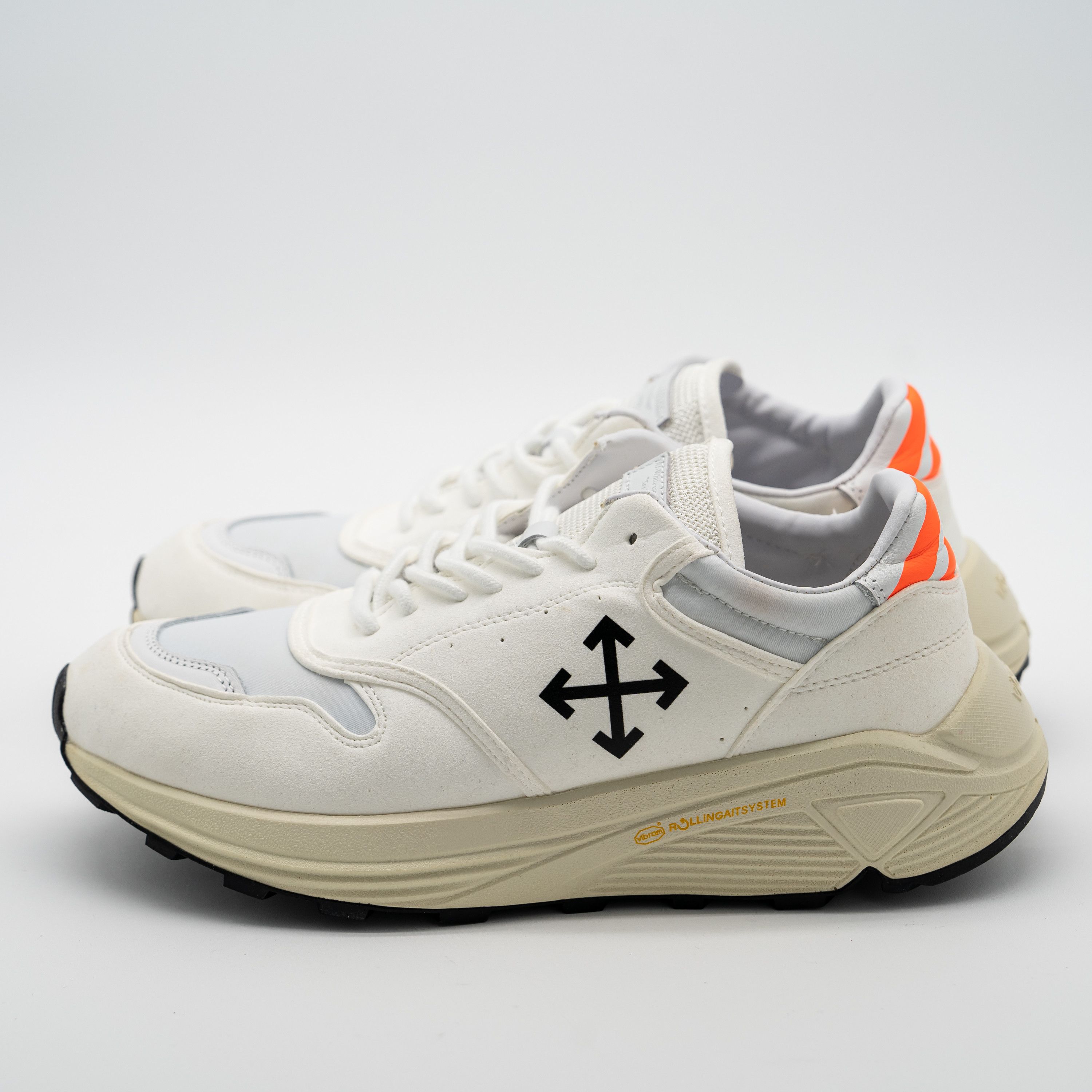 Off-White 41eu Off-White c/o Virgil Abloh Cross Chunky Sneakers Jogger Size US 8 / EU 41 - 4 Thumbnail